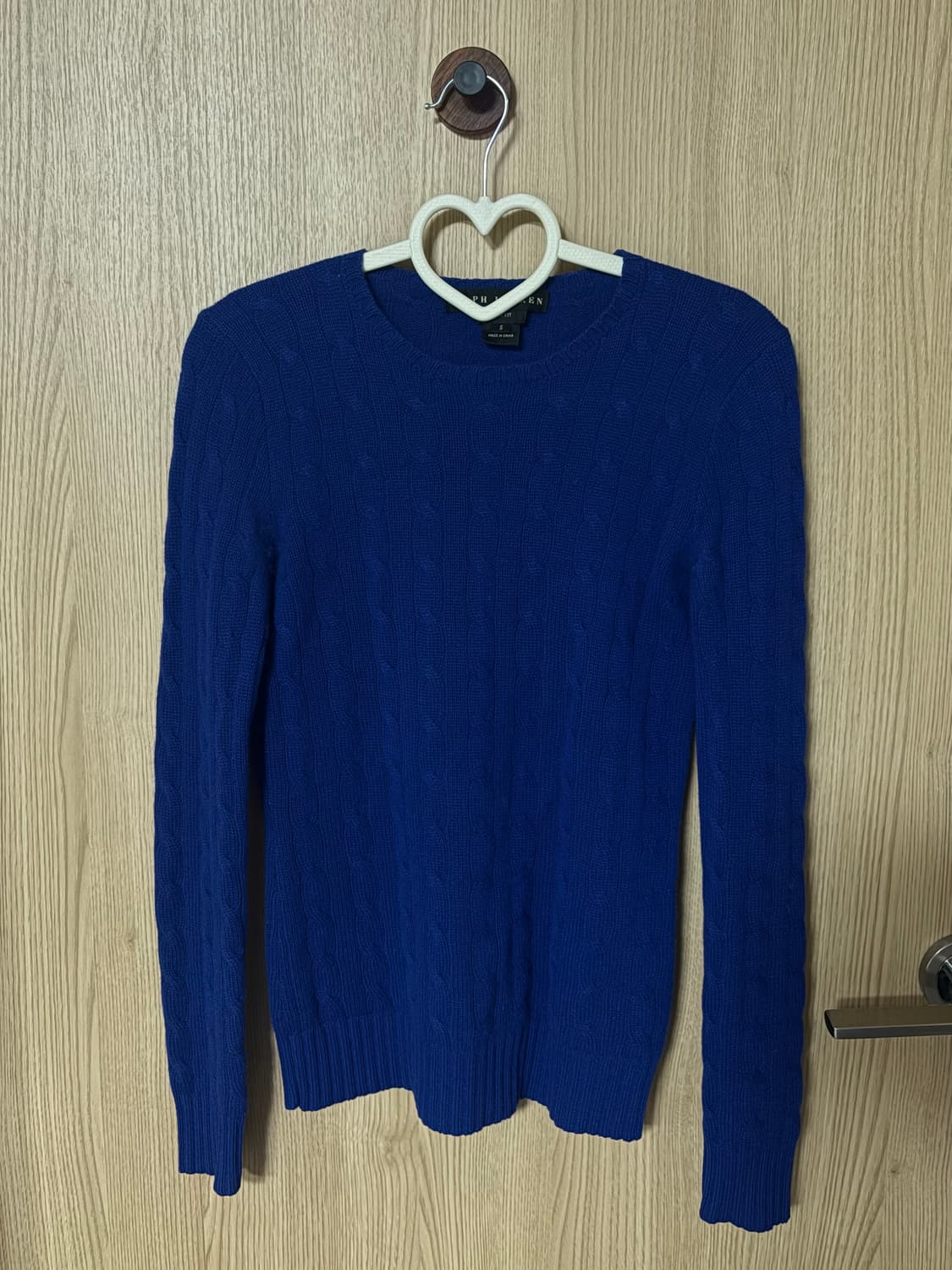 랄프로렌 슬림핏 니트 캐시미어 100 s 상품이미지1