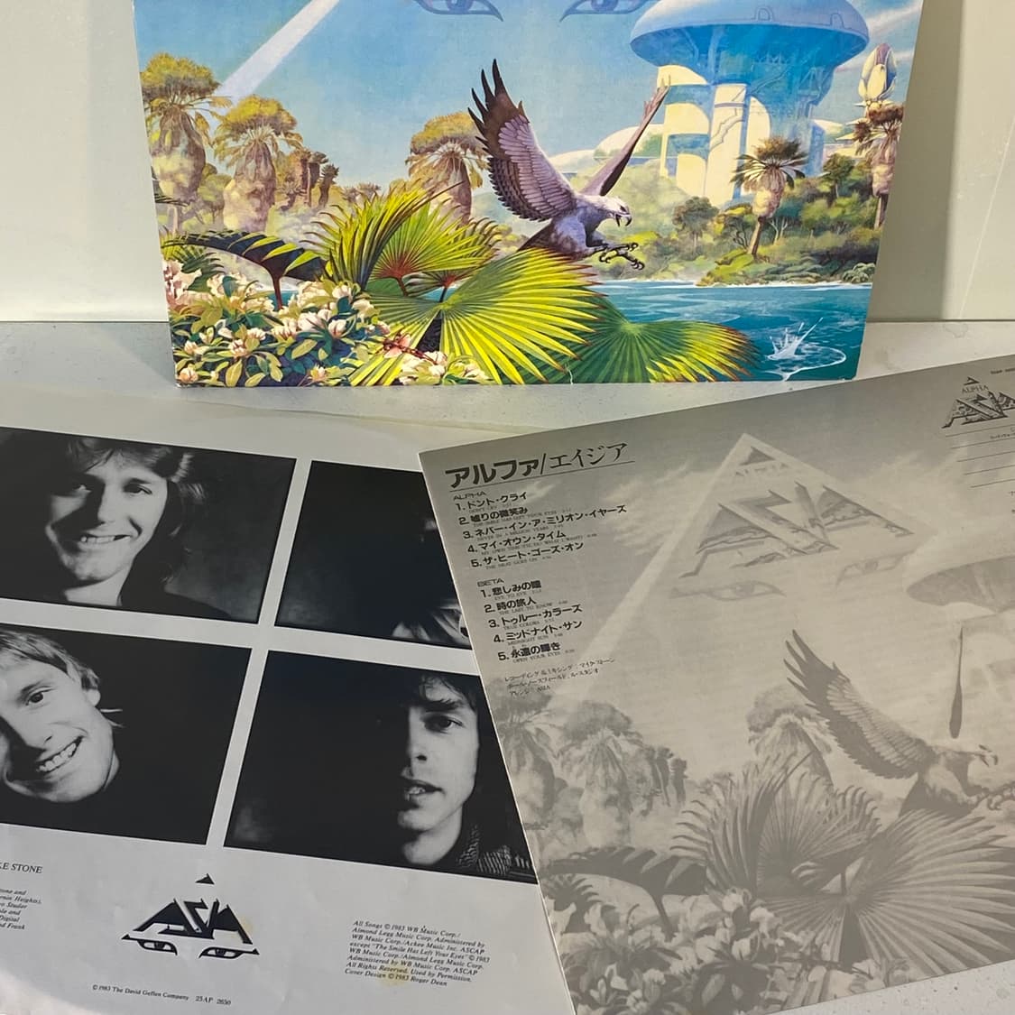 (중고LP-팝록) Asia -Alpha 상품이미지3