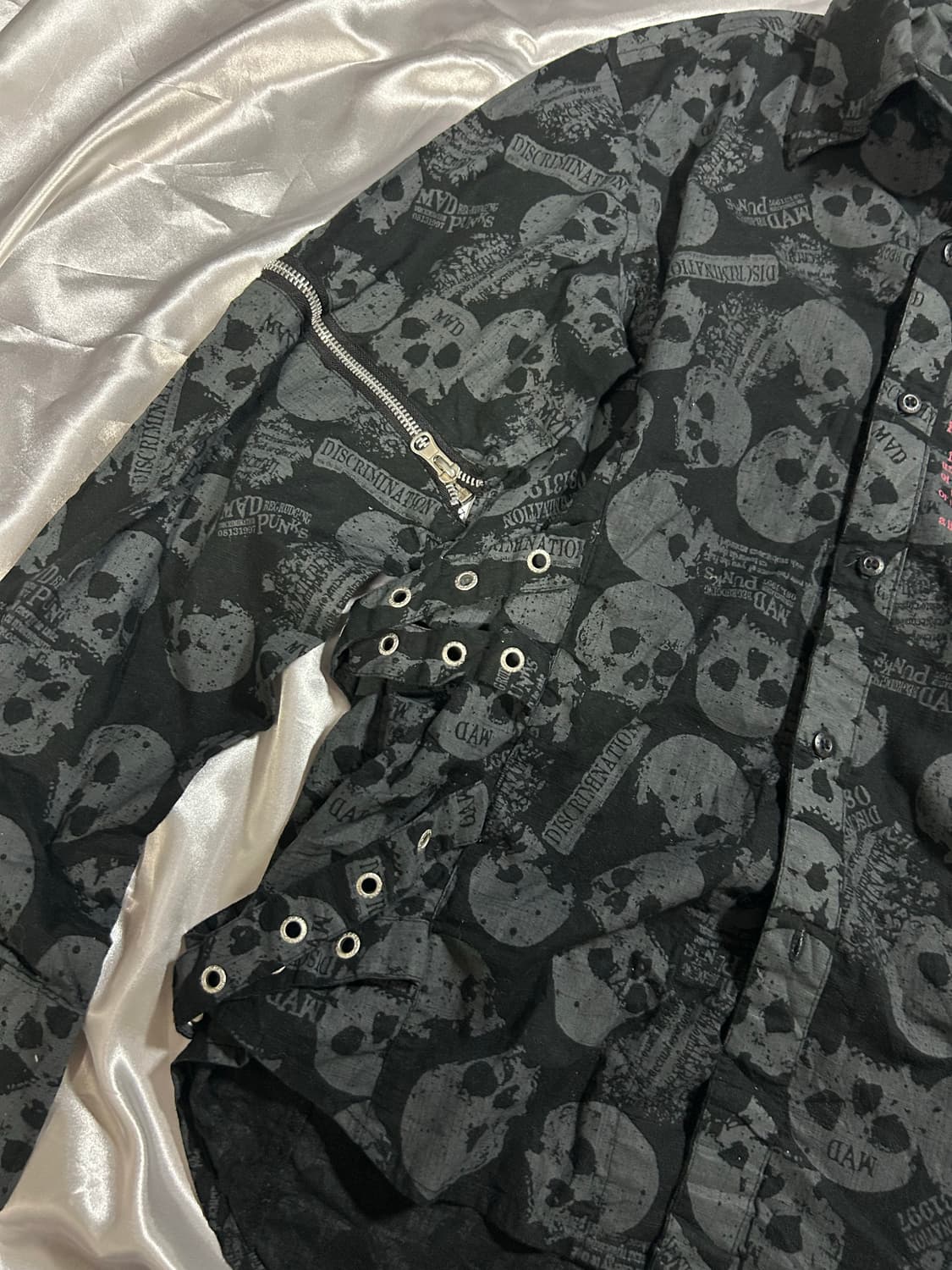 Mad Punks skull shirt 상품이미지4