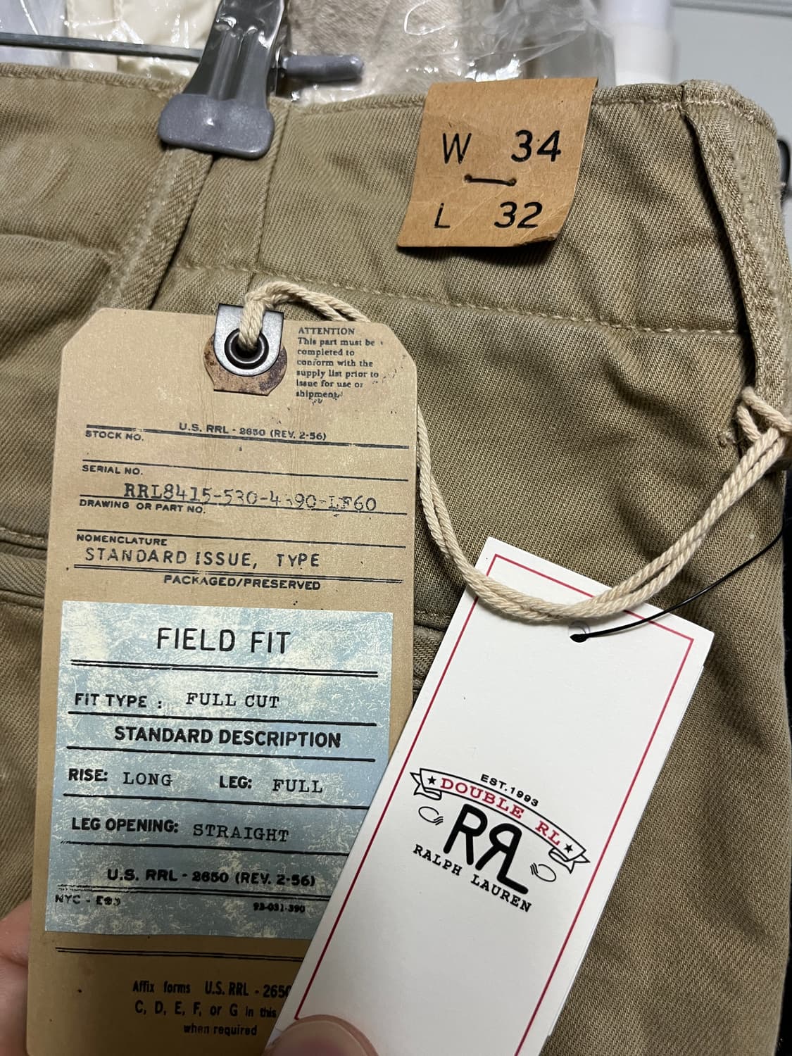 더블알엘 패치 치노 상품이미지3