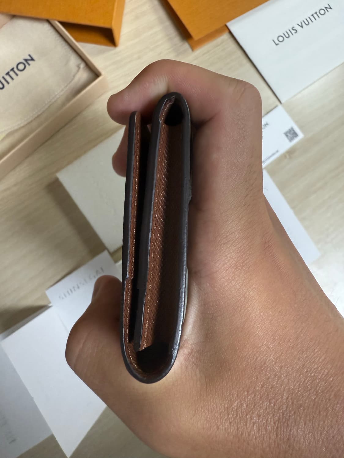 루이비통 모노그램 엔벨로프 비즈니스 카드지갑 M63801 상품이미지5