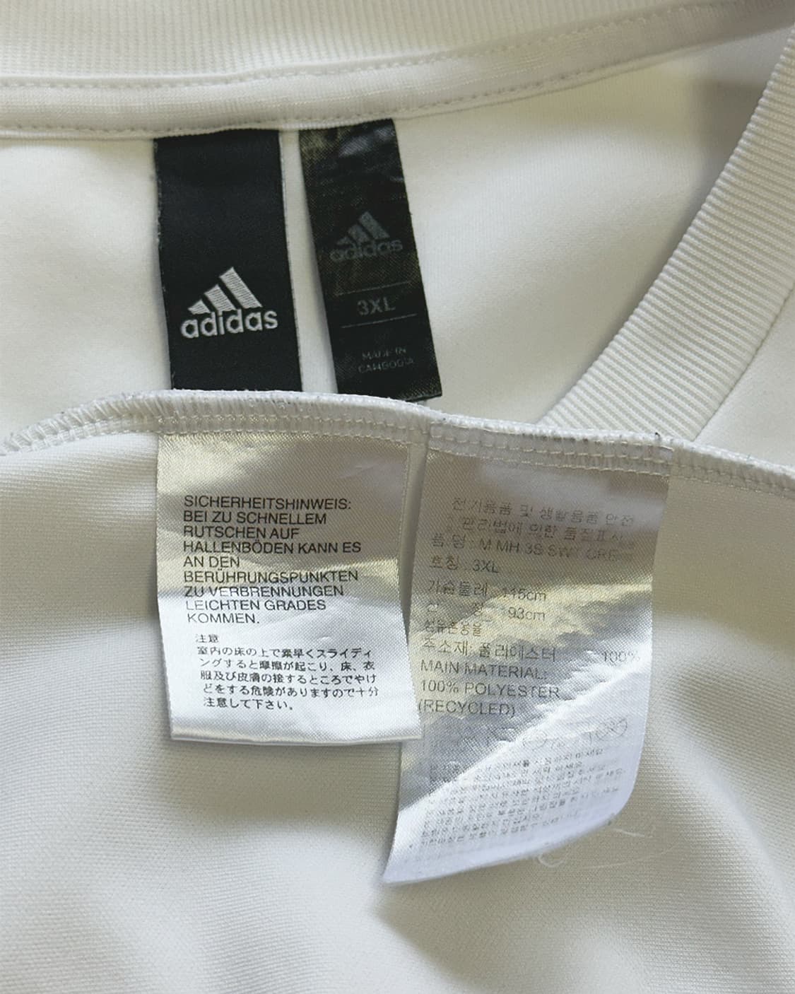 아디다스 에어로레디 슬리브 화이트 상품이미지5