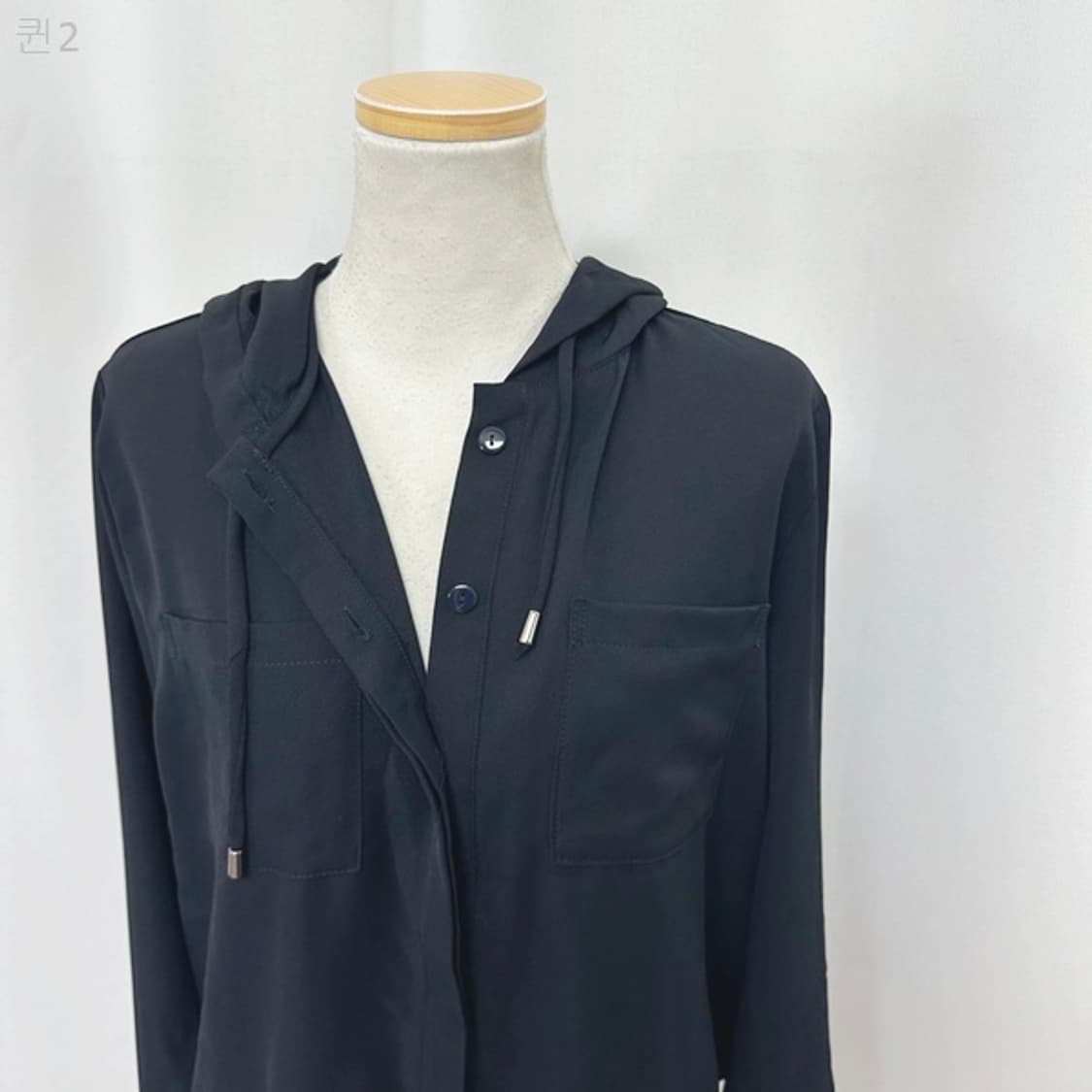 셀렙샵 여자 후드자켓 네이비 77 상품이미지8