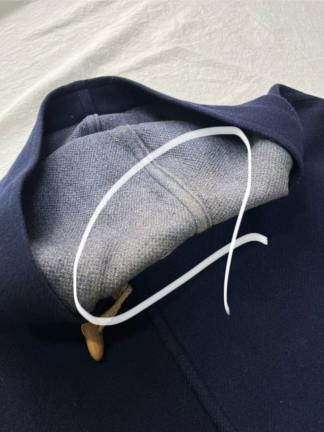 Issey Miyake Hai 이세이미야케 후드 더플 코트 상품이미지5