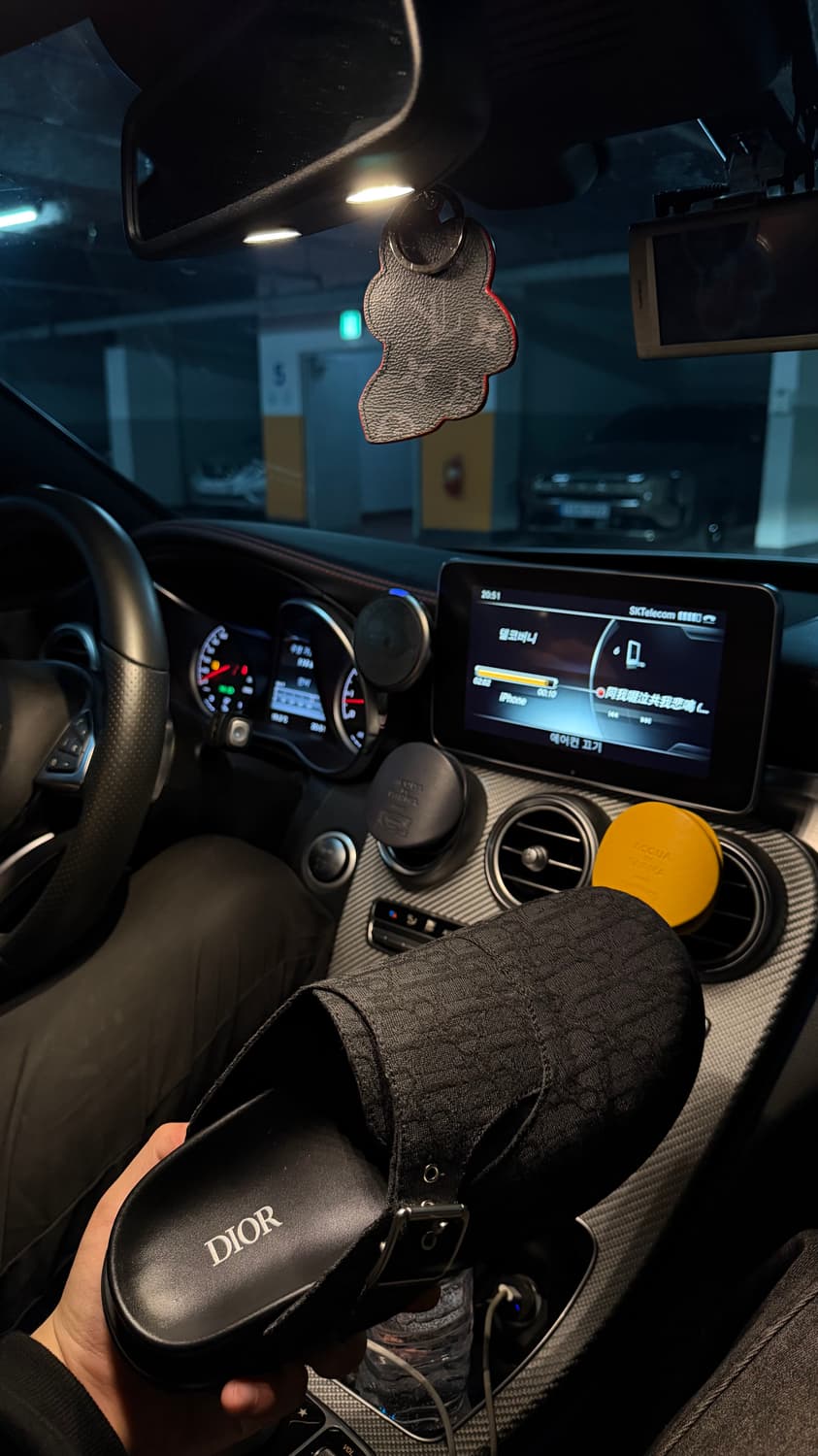 디올 아쿠아 뮬 오블리크 블랙 43사이즈 상품이미지6