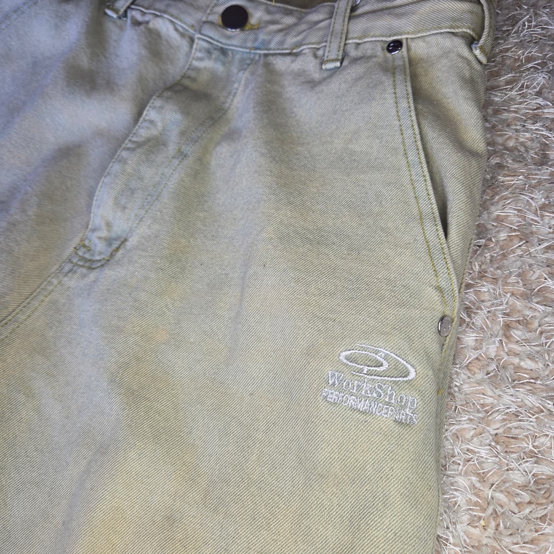 트래블 밀 데님 리벳 벌룬 팬츠 상품이미지5