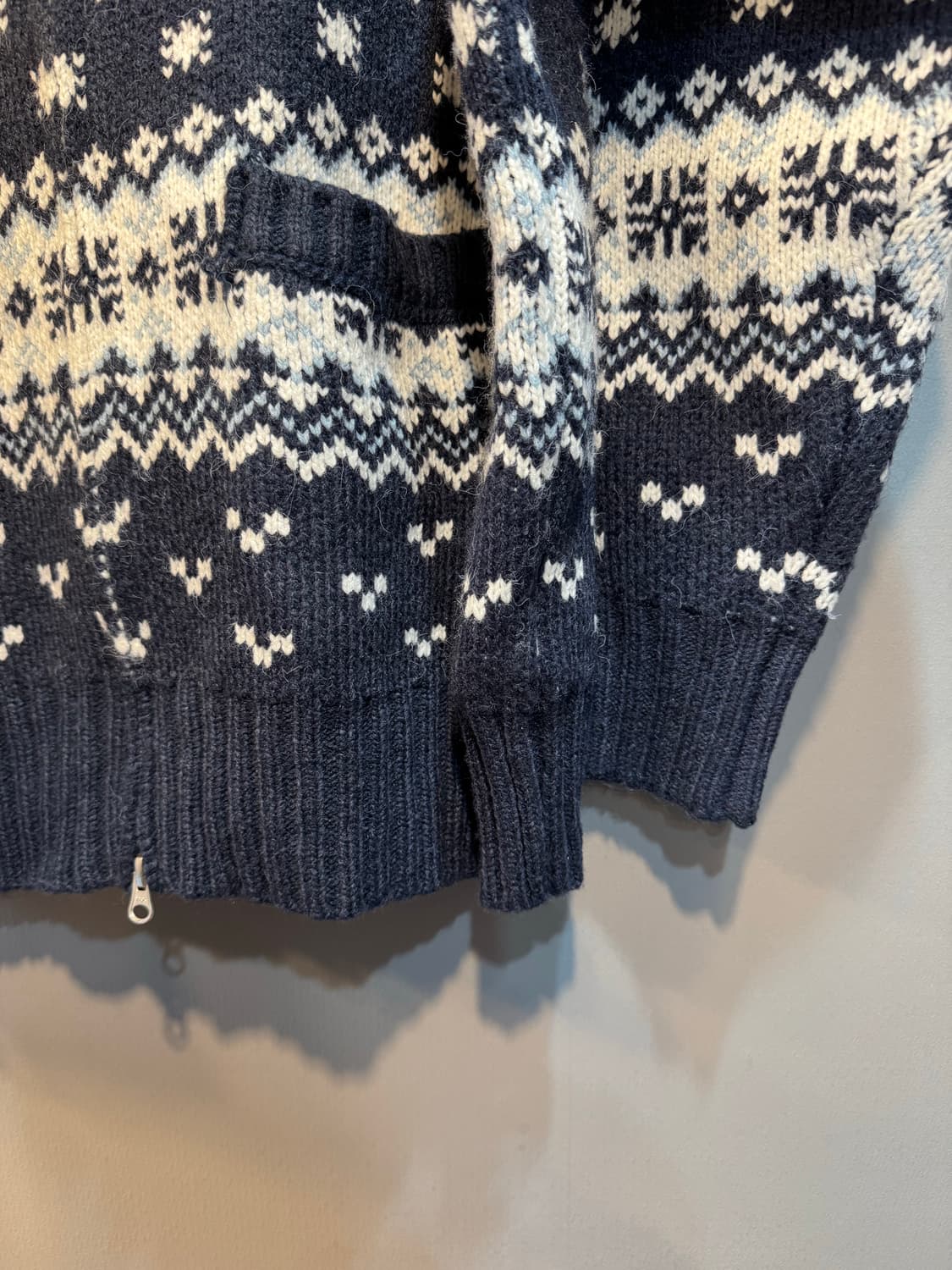 키르시 니트 집업 상품이미지2