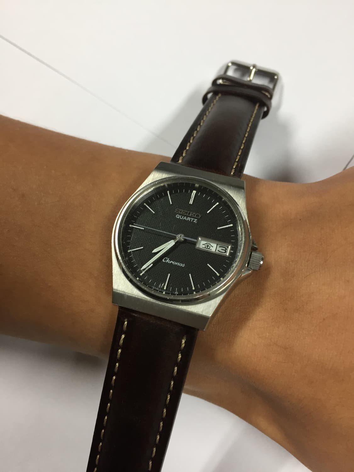 80s seiko chronos quatz day-date 상품이미지4