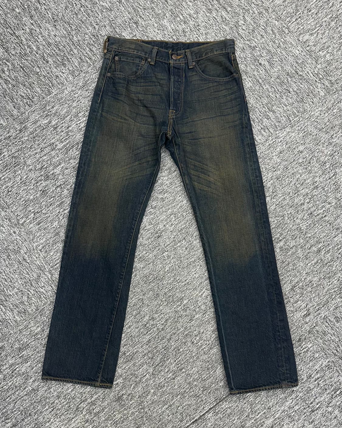 (허단39)리바이스 501 오일워싱-M1775 상품이미지3