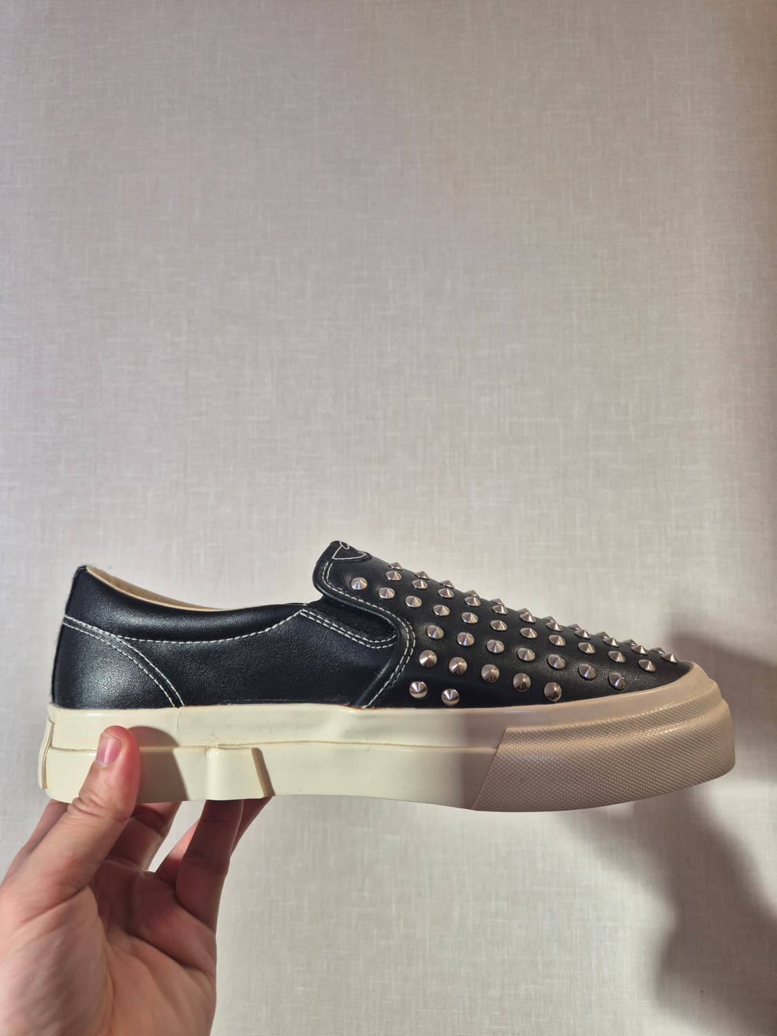 [새상품/260] 준야와타나베 x S.W.C 스터드 슬립온 상품이미지3