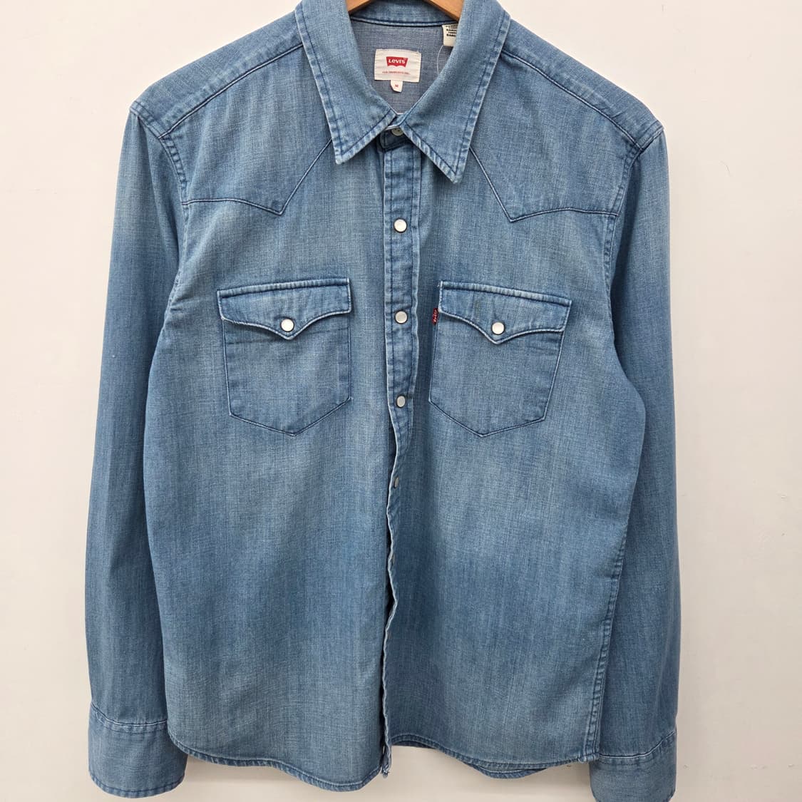 리바이스 웨스턴 데님 청셔츠 남m 상품이미지2