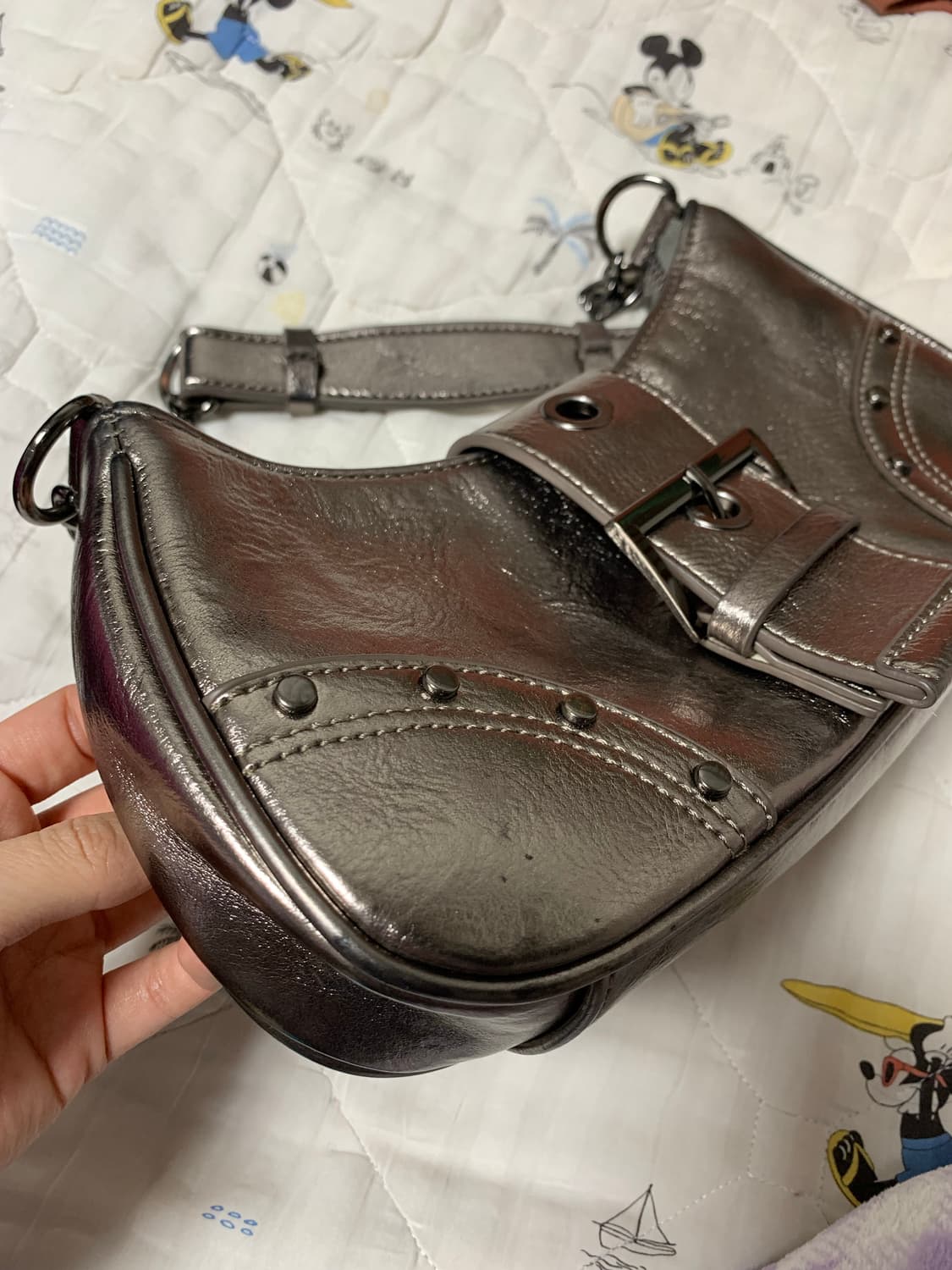 풀앤베어 락 숄더백 (단종) 상품이미지4