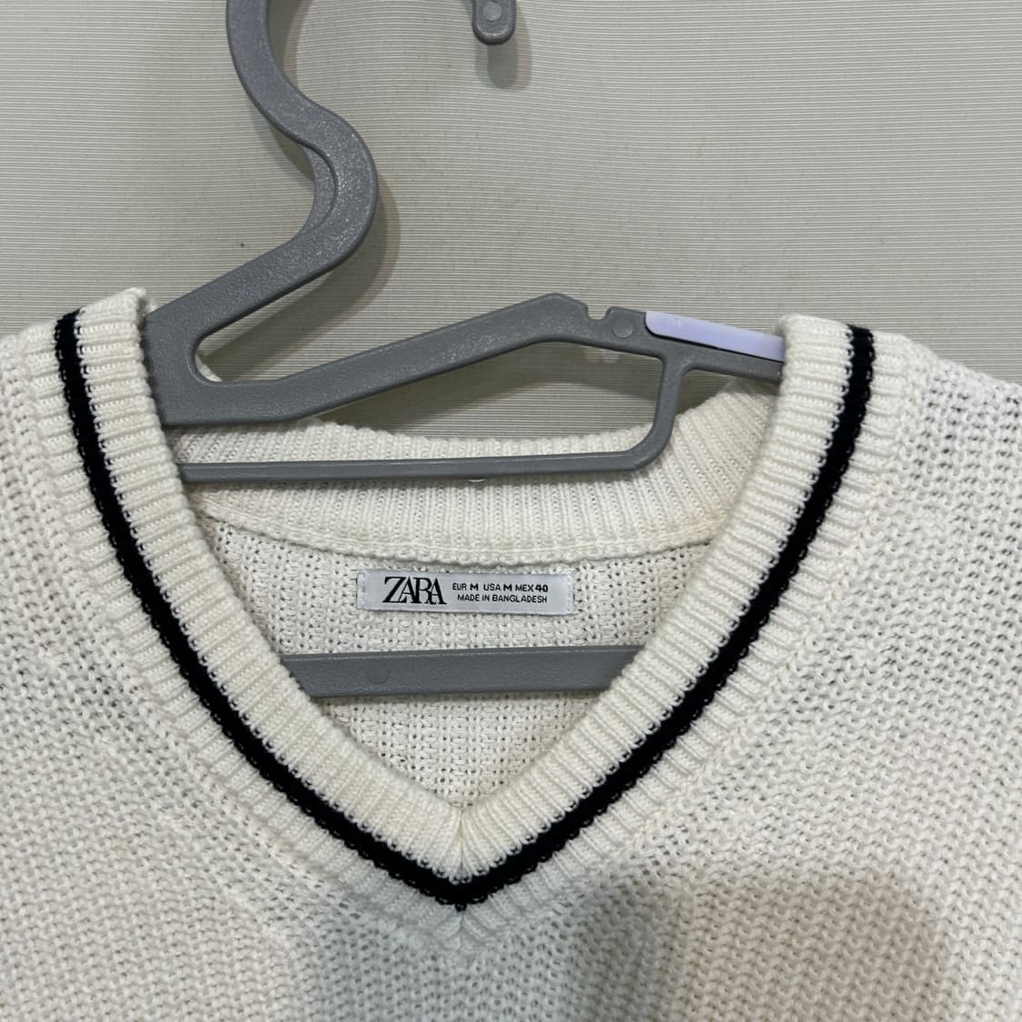 자라 남성 니트 조끼 M 상품이미지2