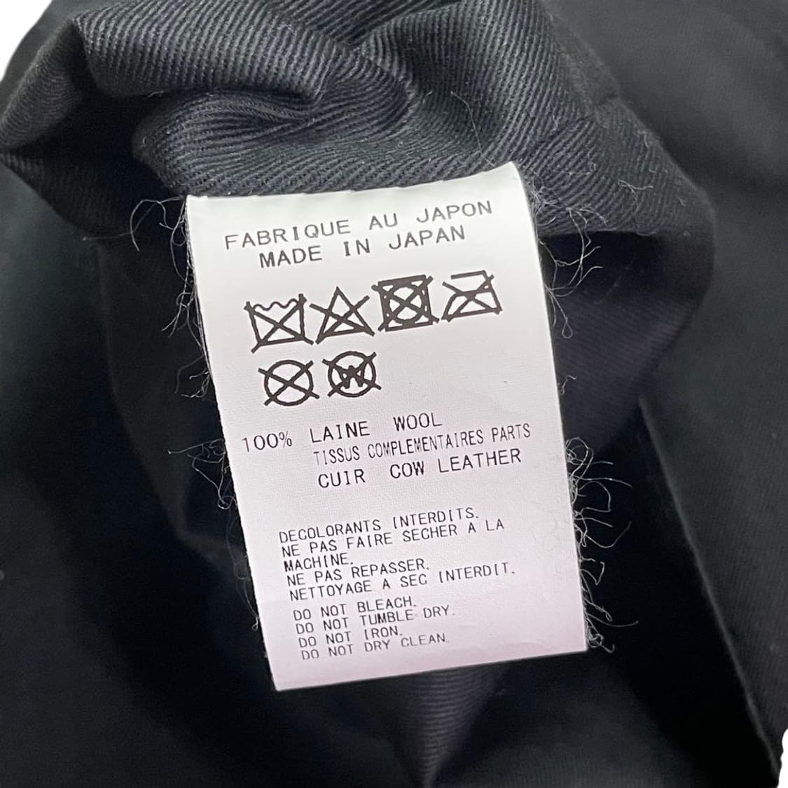 요지 야마모토 느와르 나일론 토트백 상품이미지6