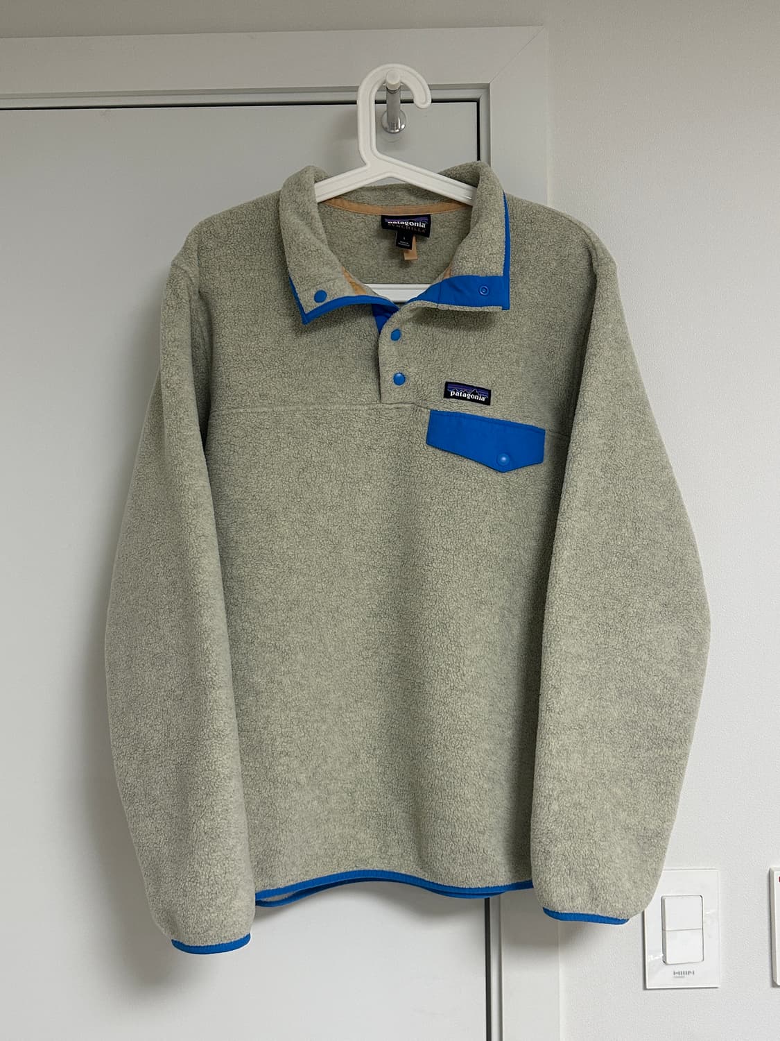 파타고니아 신칠라 오트밀 헤더 베셀 블루 L 상품이미지2