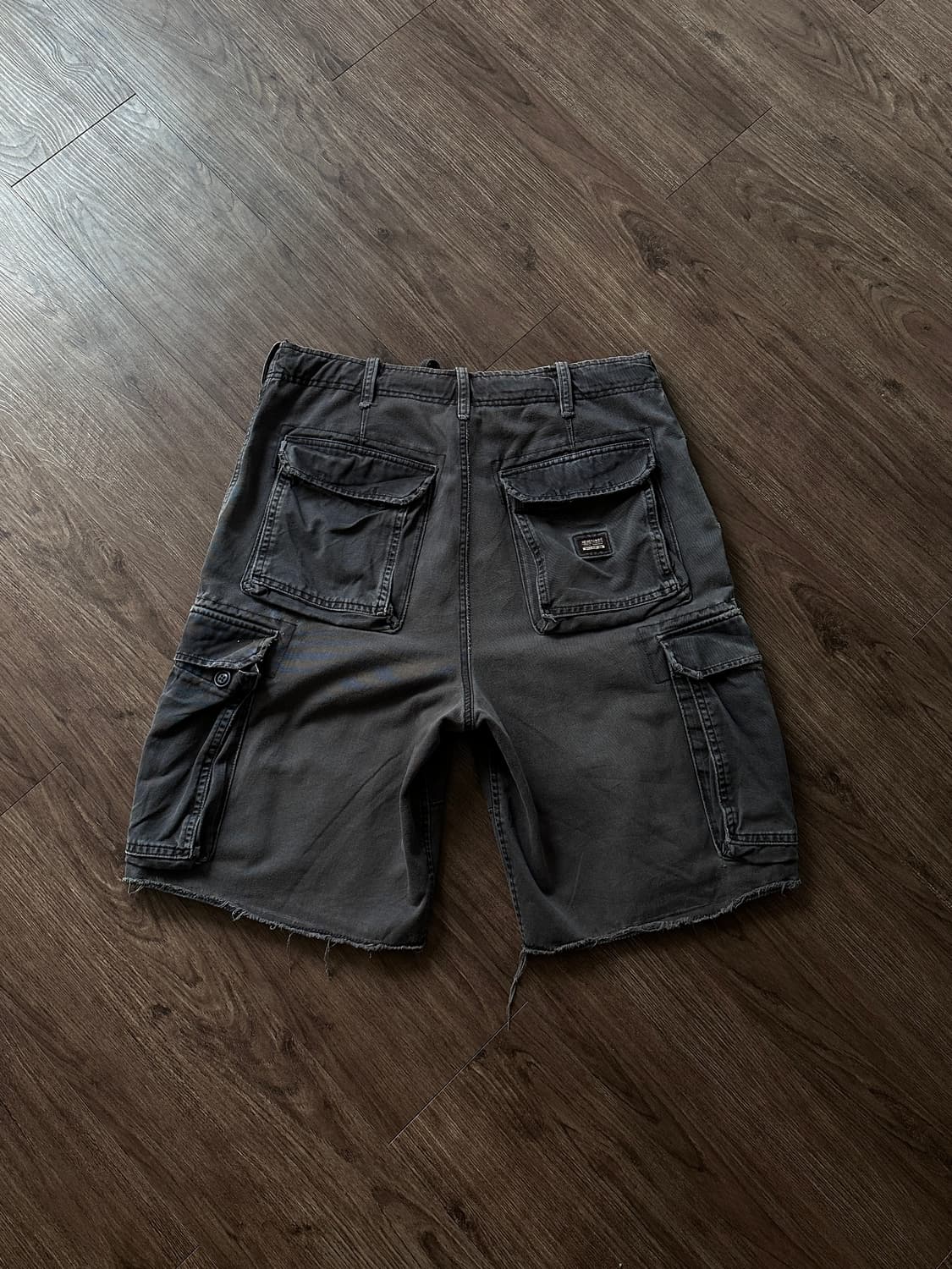 Abercrombie & fitch 디스트레스 카고 쇼츠 상품이미지8