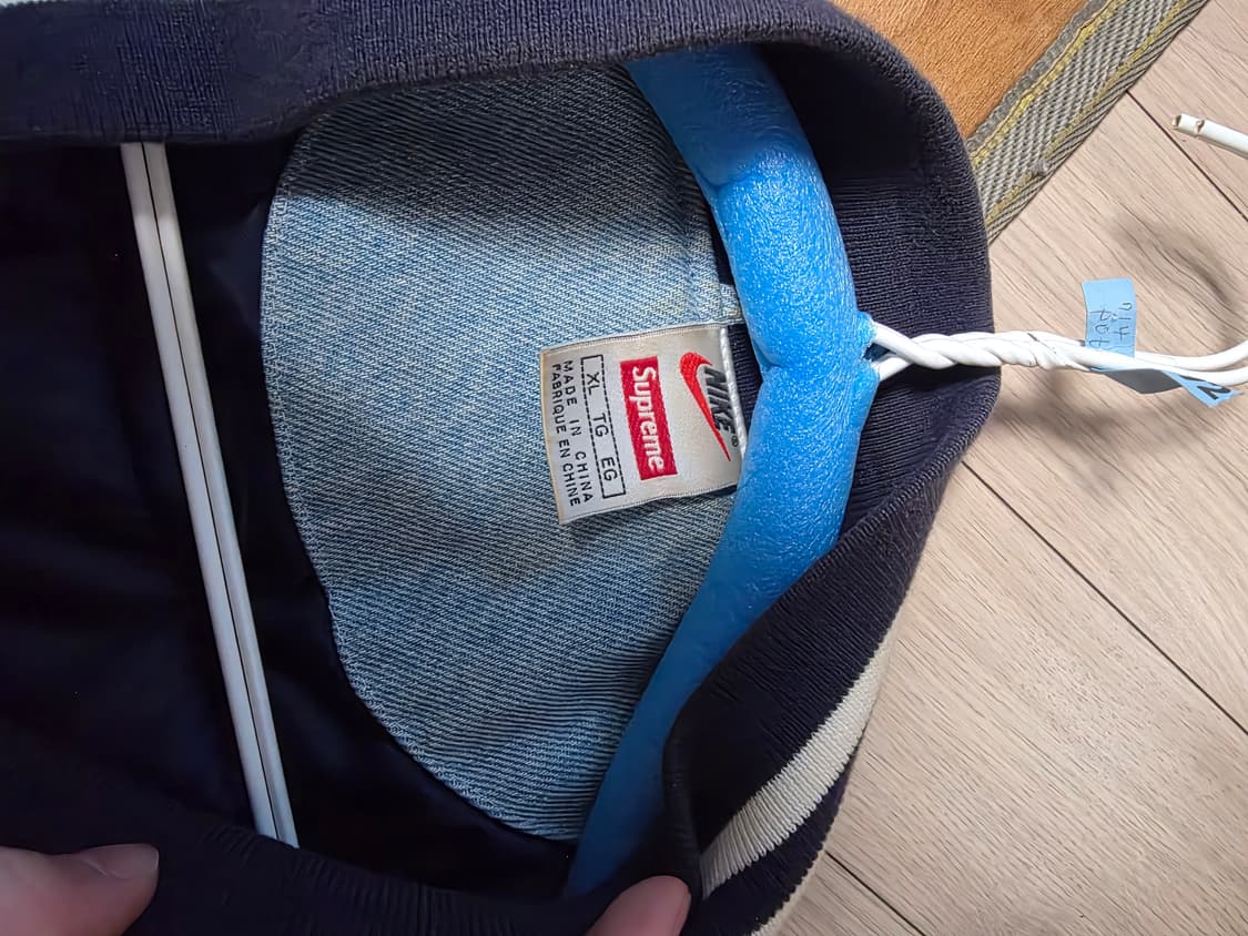 슈프림 x 나이키 18ss NBA 팀 웜업 데님 자켓 (XL) 상품이미지3