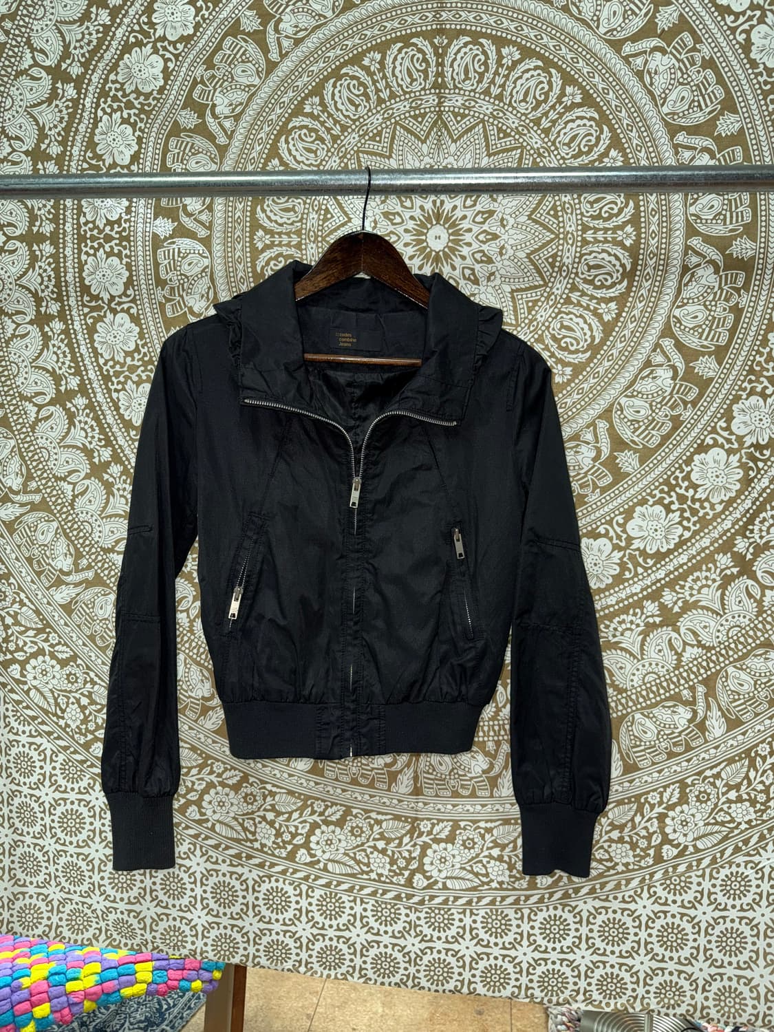 코데즈컴바인 여성 하이넥 바람막이 자켓  상품이미지4