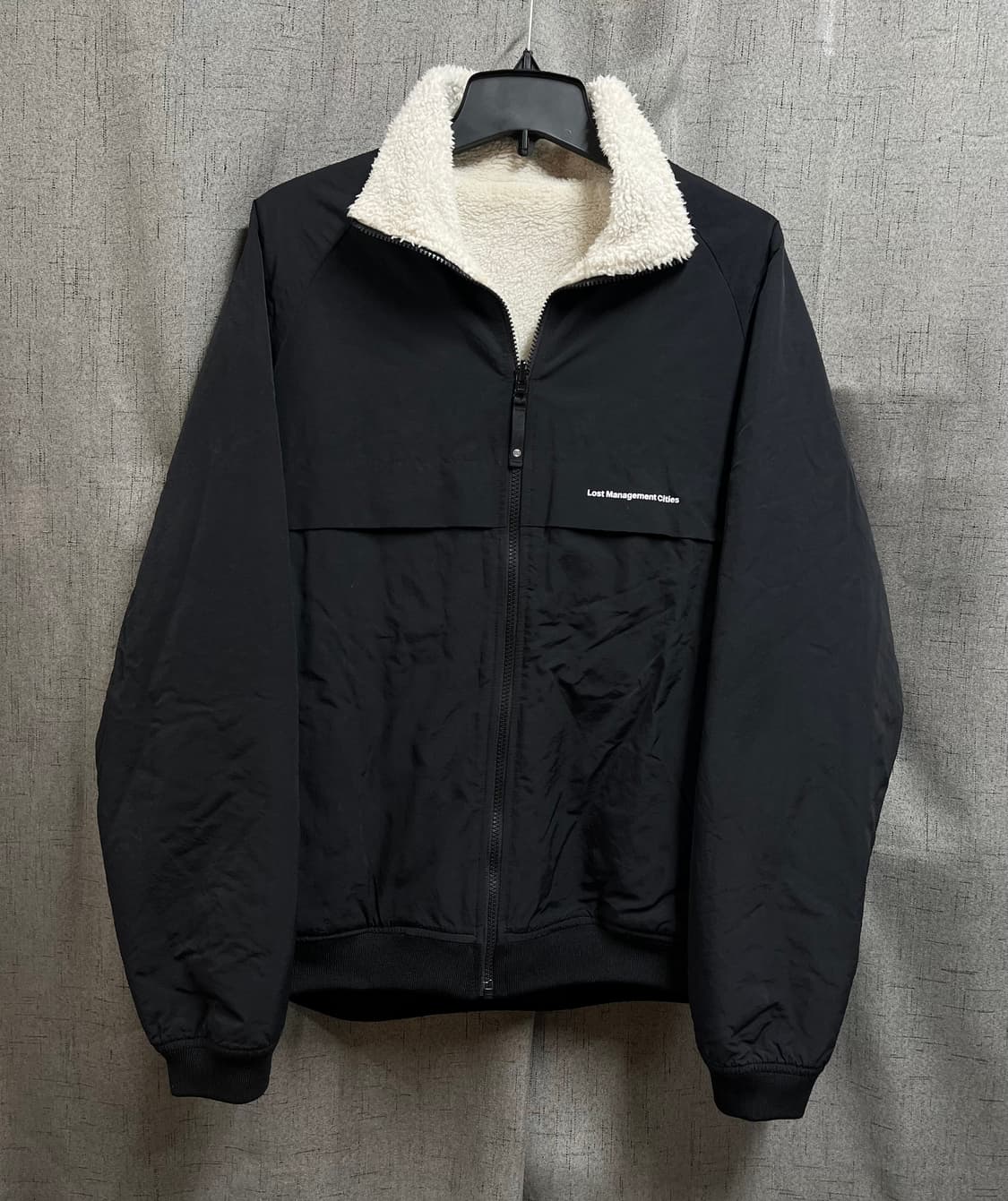 LMC. 양면 리시버플 양털 바람막이 자켓 (M 오버핏) 상품이미지2