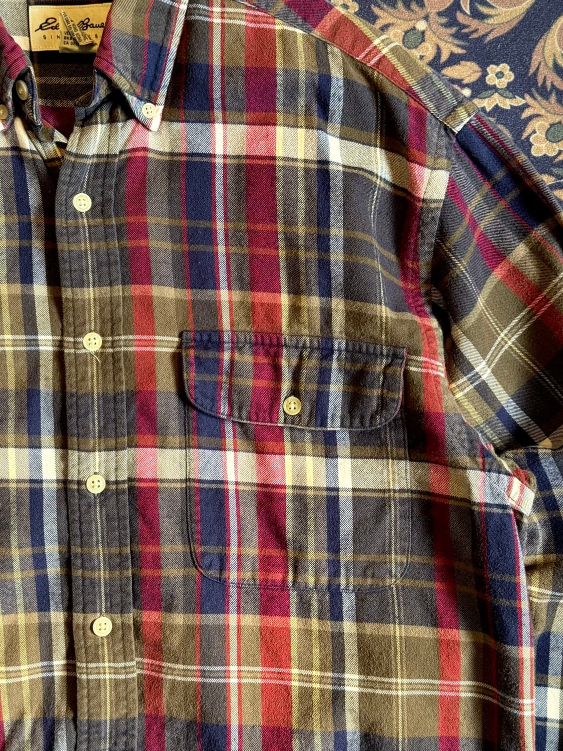 에디바우어 플란넬 워크셔츠 상품이미지3