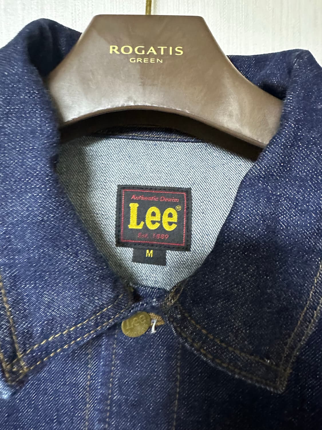 [M] Lee 101-j 카우보이 셀비지 데님 자켓 상품이미지3