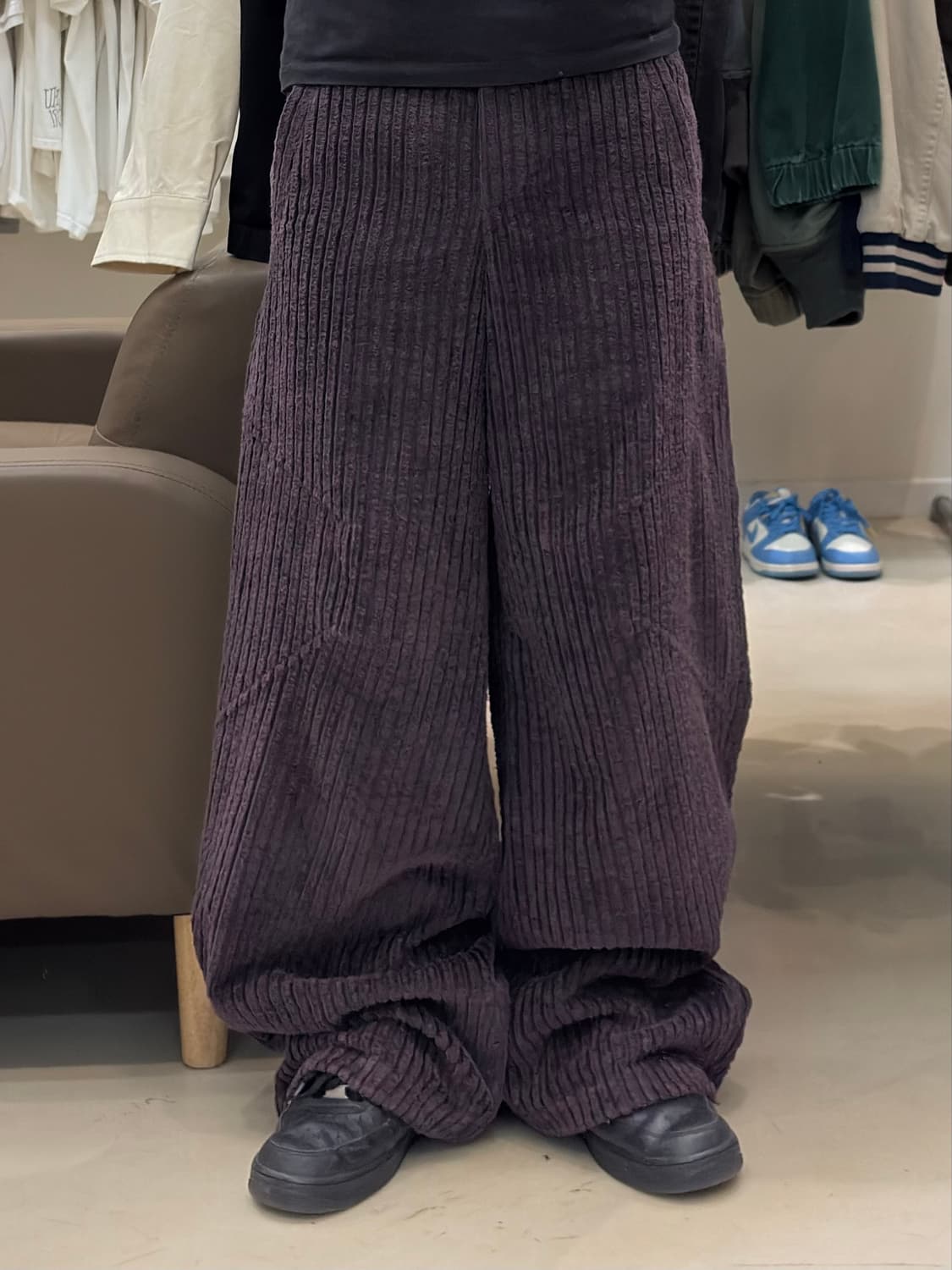 오픈 와이와이 코듀로이 와이드 팬츠  상품이미지8