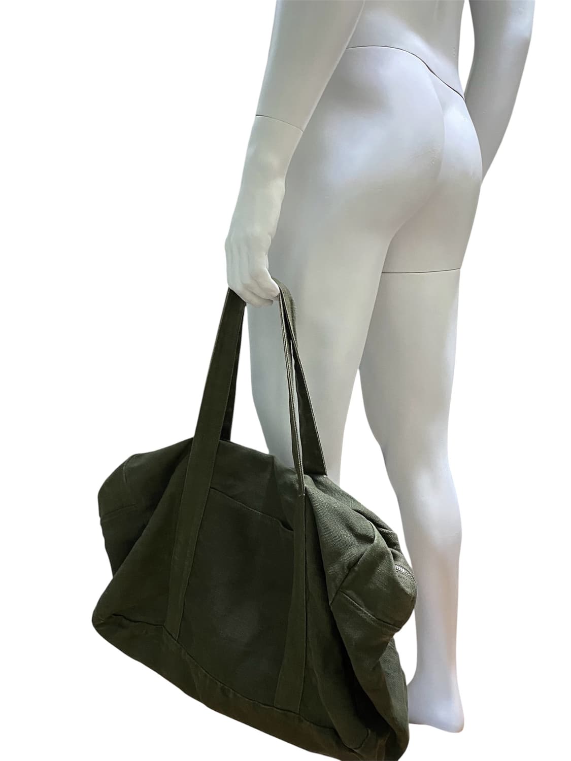 00s Linen Boston Bag 상품이미지5