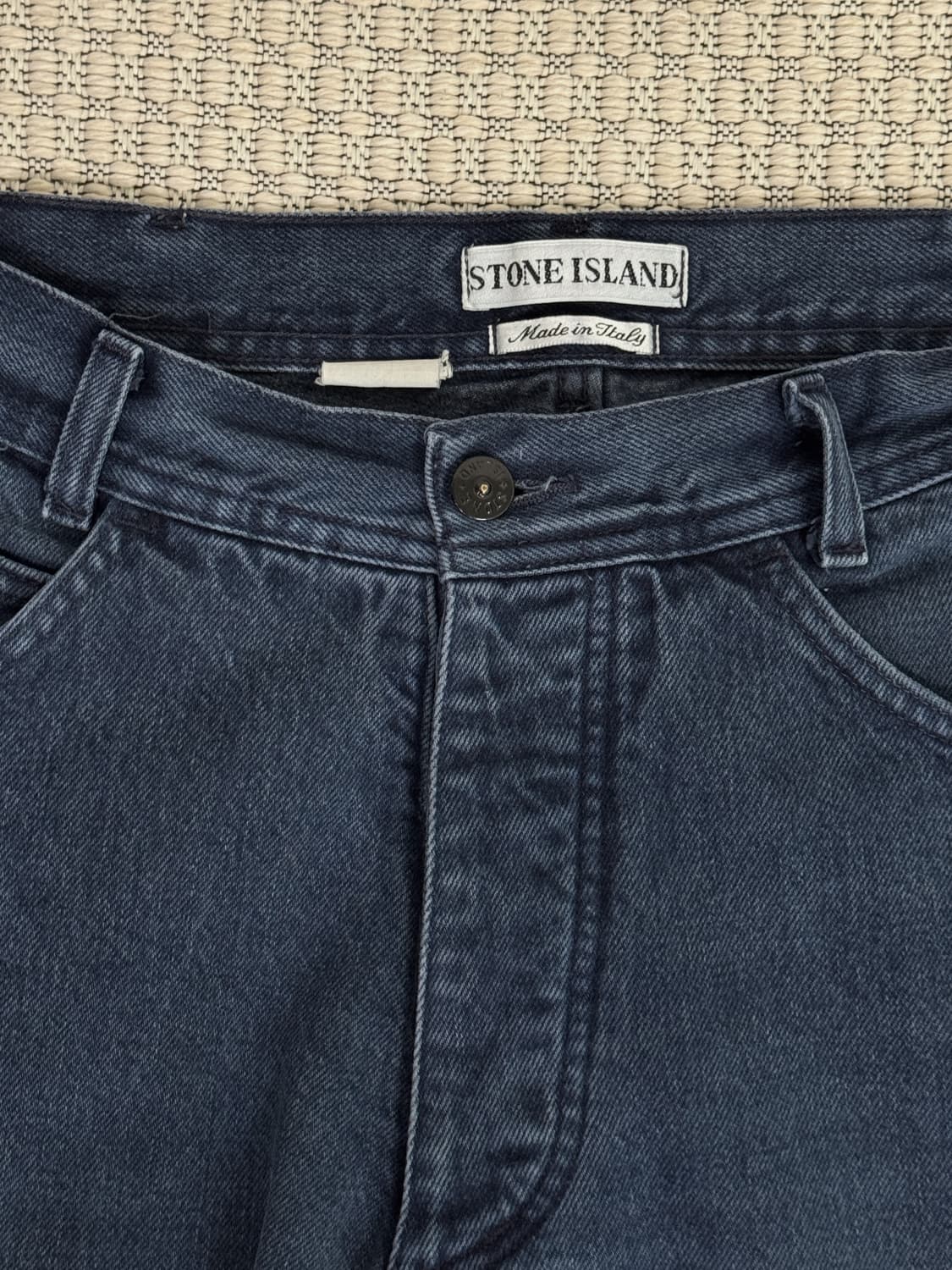 90s Green Edge Denim Jeans (48) 상품이미지6