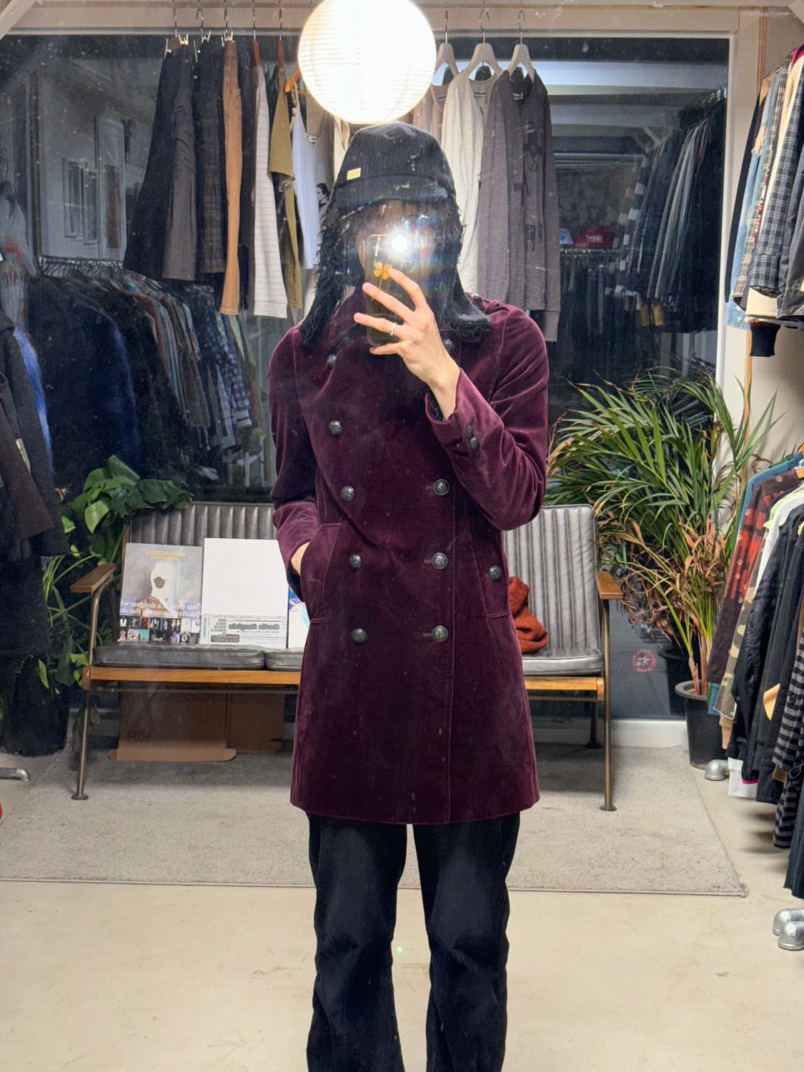 Pretty green 벨루어 나폴레옹 코트 상품이미지5