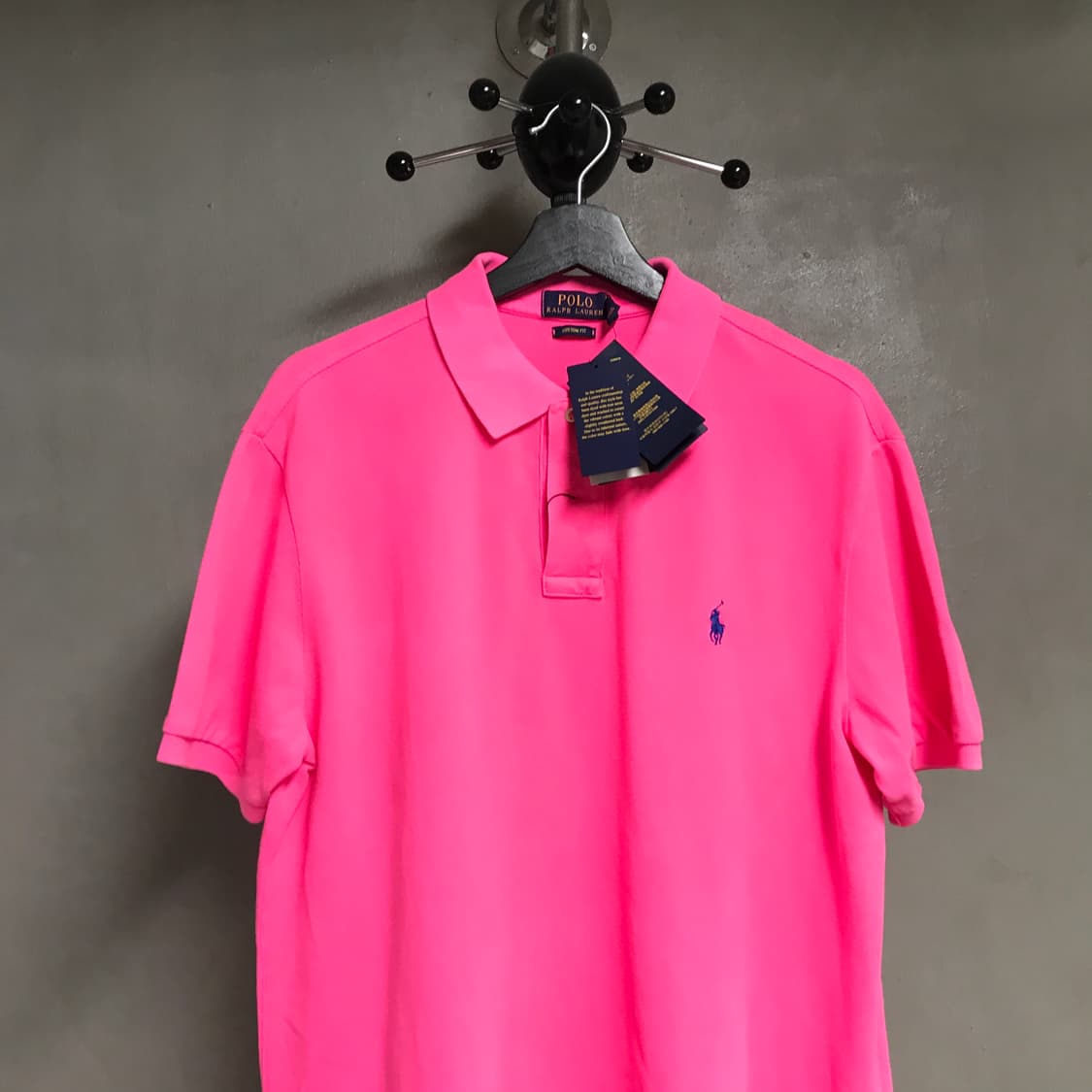 폴로 랄프로렌 PK 반팔 카라티 핑크 L 상품이미지2