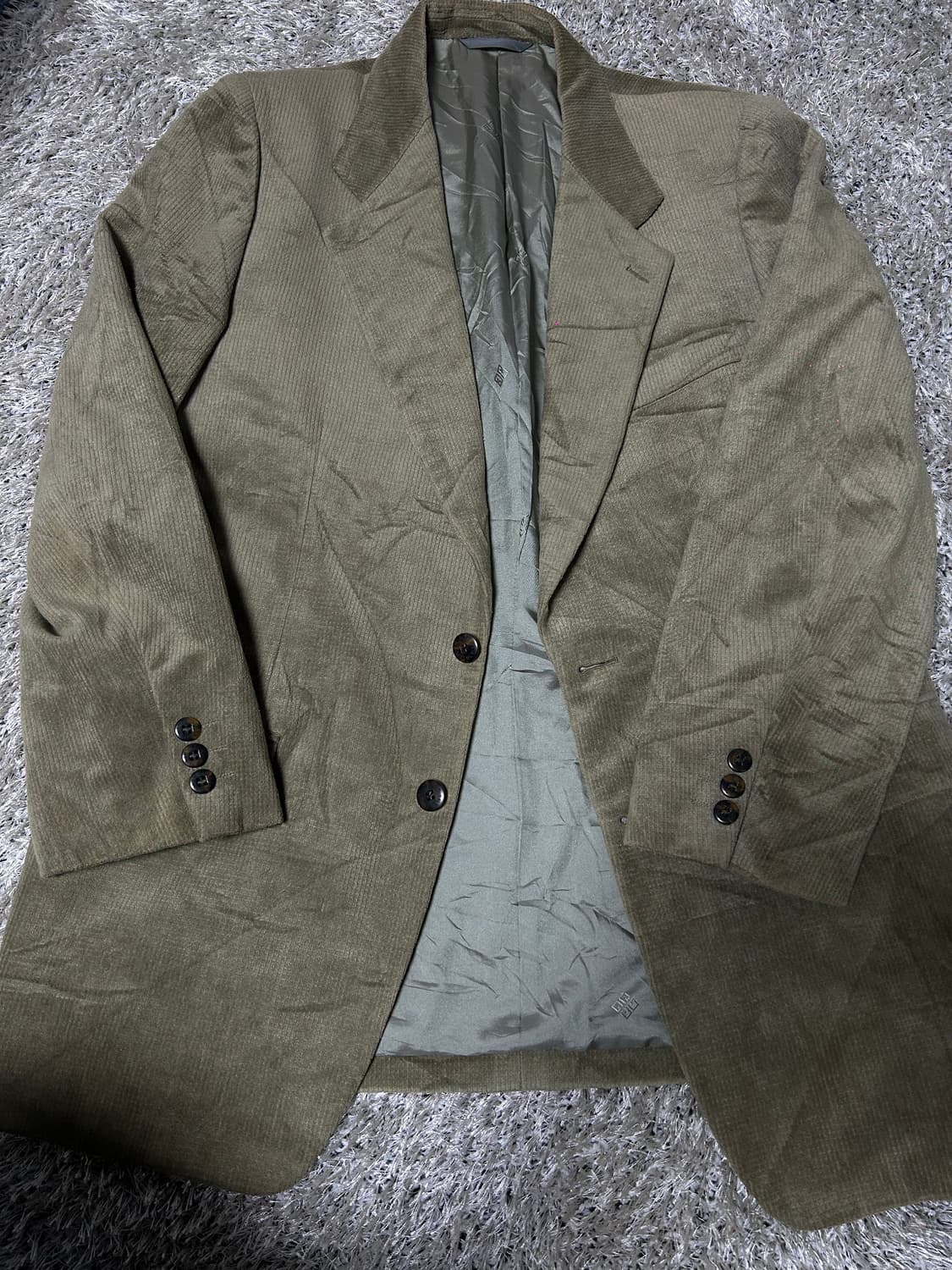 지방시 코듀로이 블레이저 105~110 상품이미지1