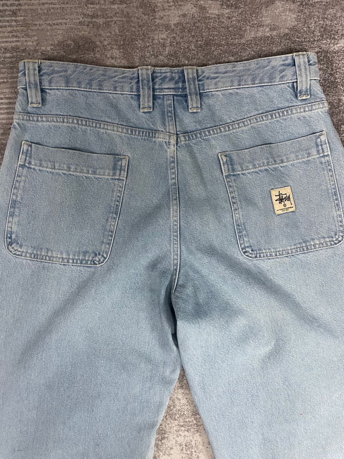 90s Stussy WORKGEAR 더블니 상품이미지7