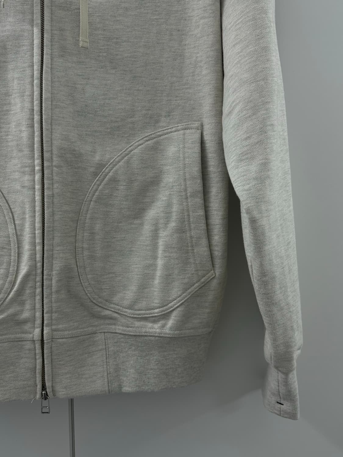 이스트로그 퍼머넌트 후드 집업 L 오트밀(새상품) 상품이미지5