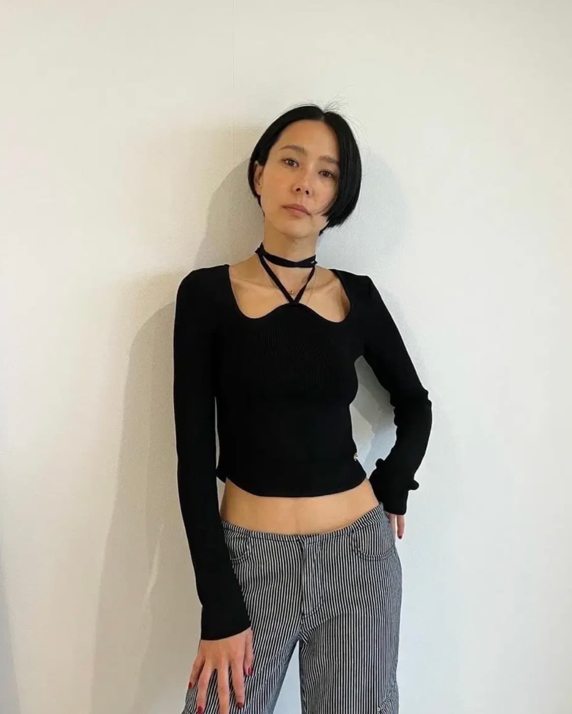 렉토 모나코 니트 블랙 고윤정 수영 김나영 상품이미지3