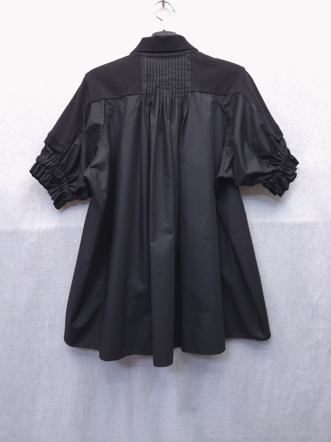 사카이x라코스테 블랙 반팔 카라 티셔츠 38 상품이미지4