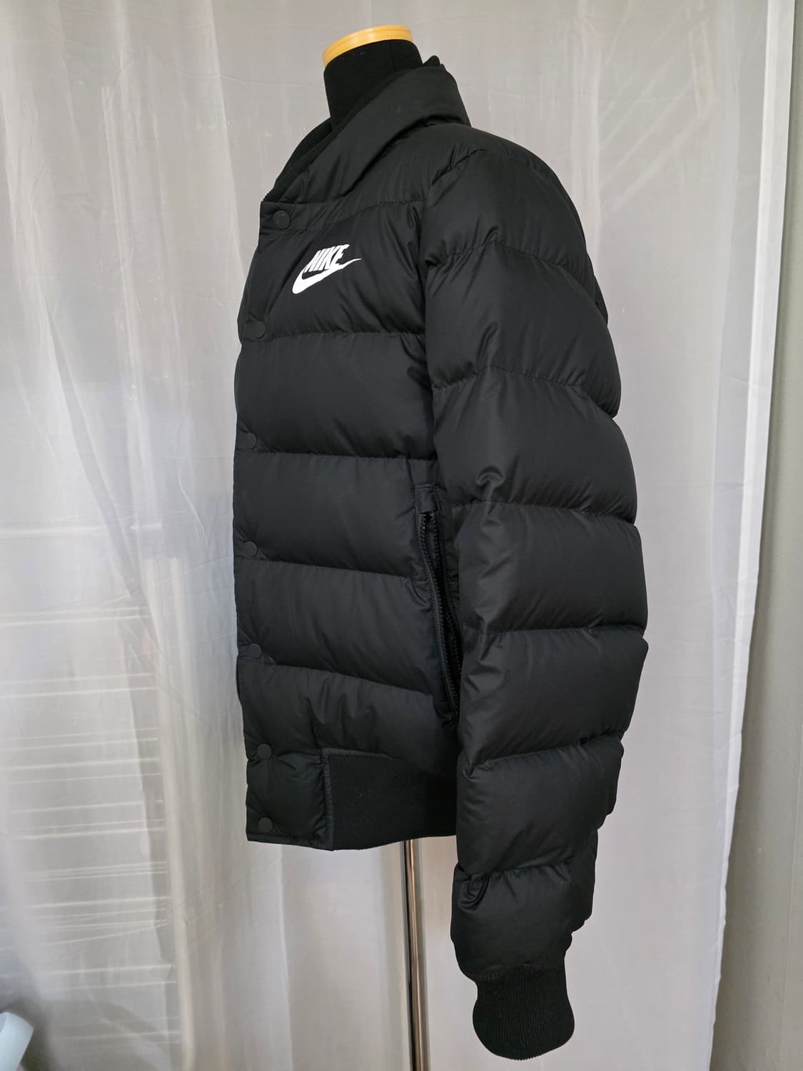1회착용.S)나이키 다운 숏패딩 점퍼.오리털 점퍼.경량패딩 상품이미지4