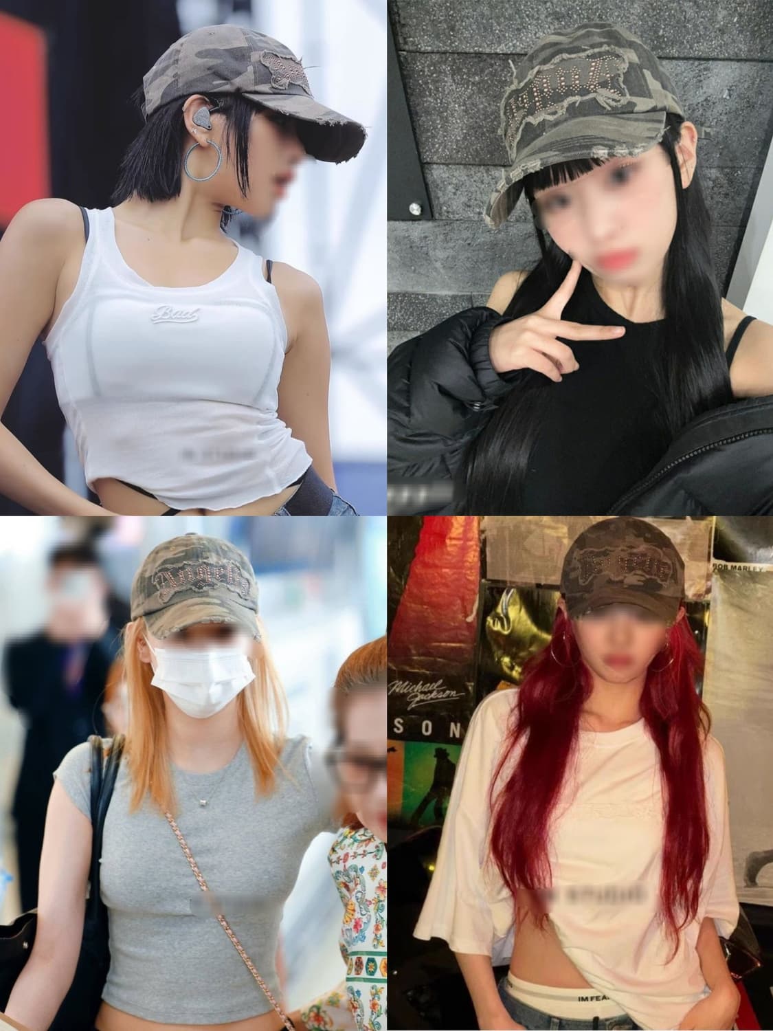 2000ARCHIVES 아카이브스 카모플라쥬 볼캡 모자 상품이미지1