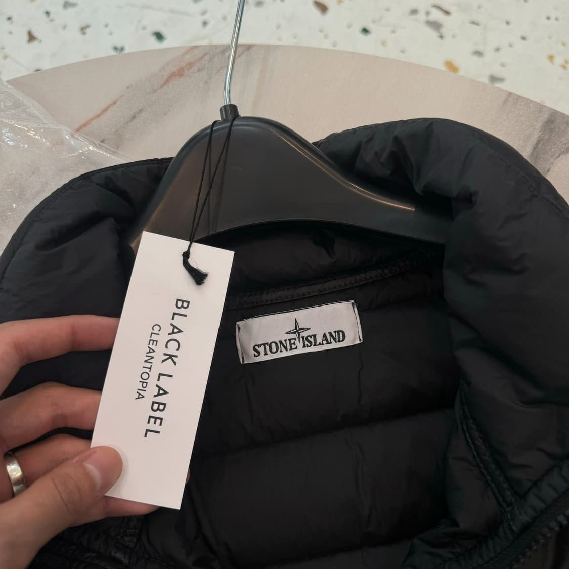 스톤아일랜드 룸우븐 블랙 라지사이즈 상품이미지4