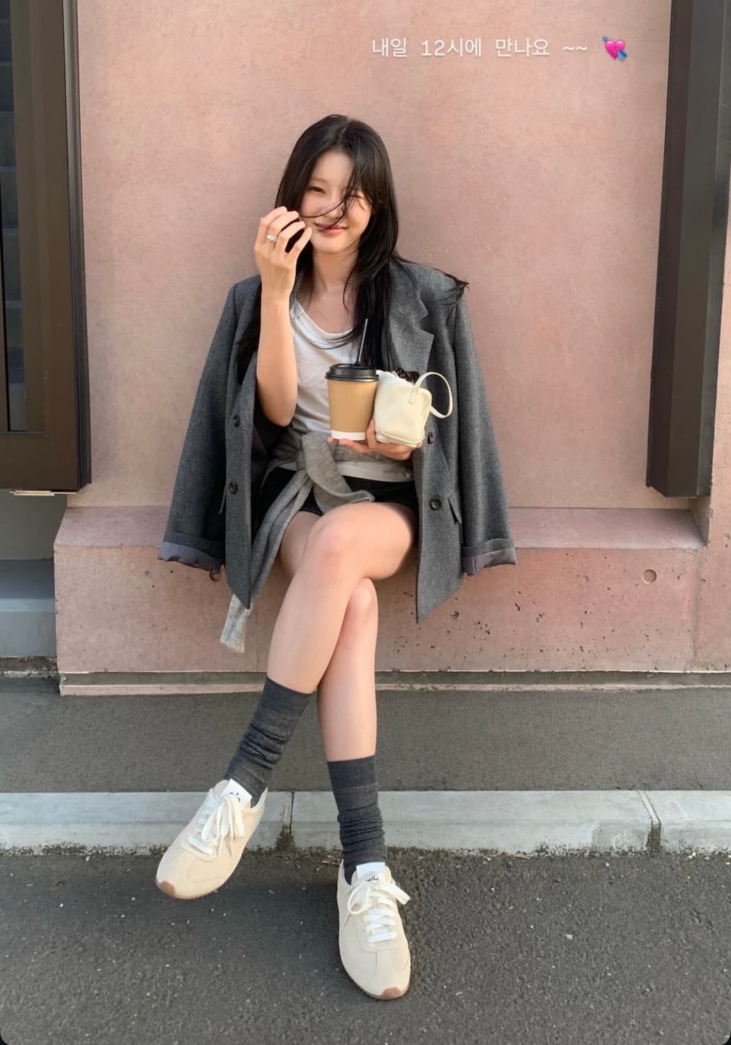 새상품) 알로요가 alo 선셋 스니커즈 샌드스톤 7.5W 상품이미지1