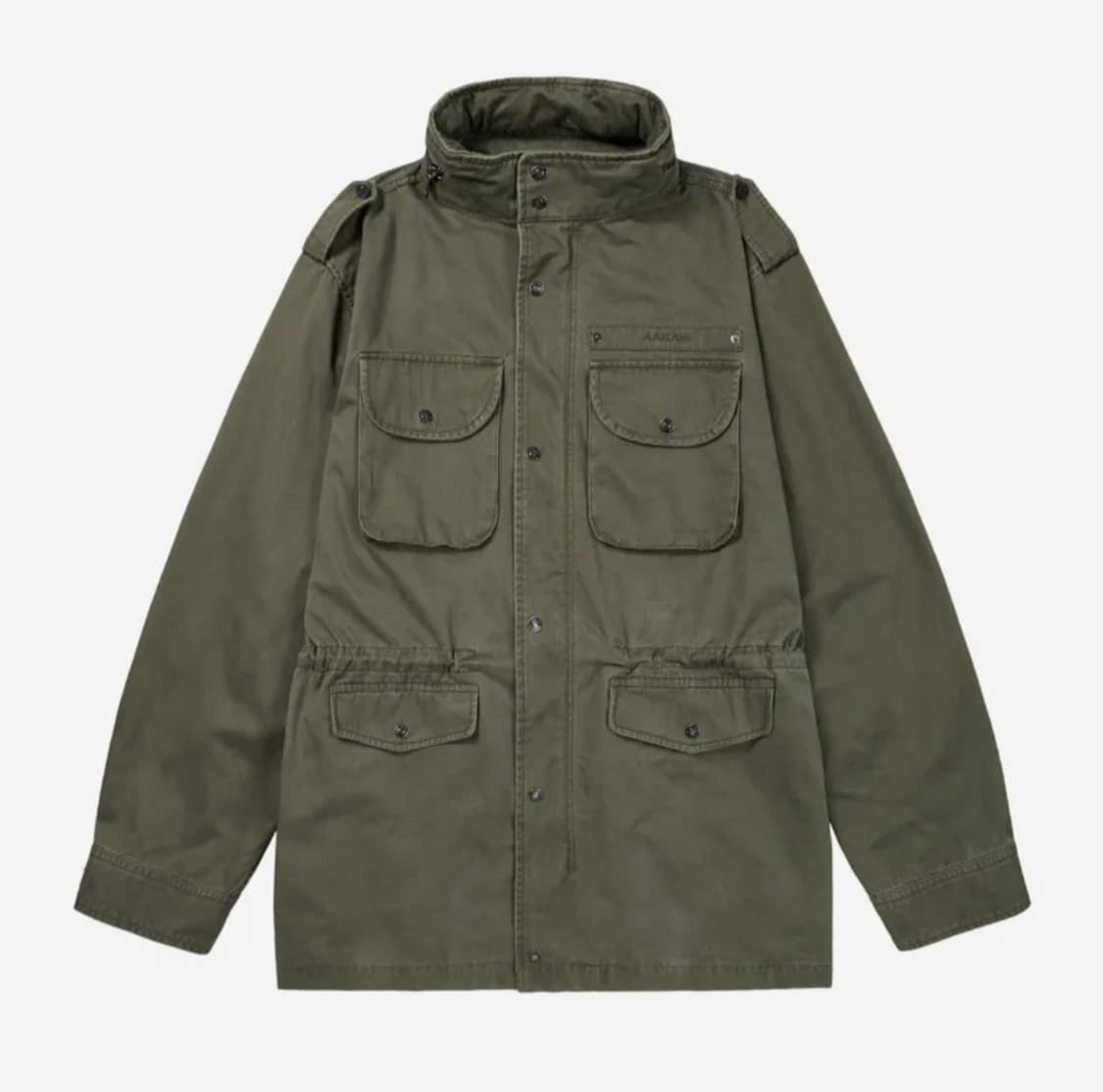 [2] Washed Field Jacket (Khaki) 상품이미지1