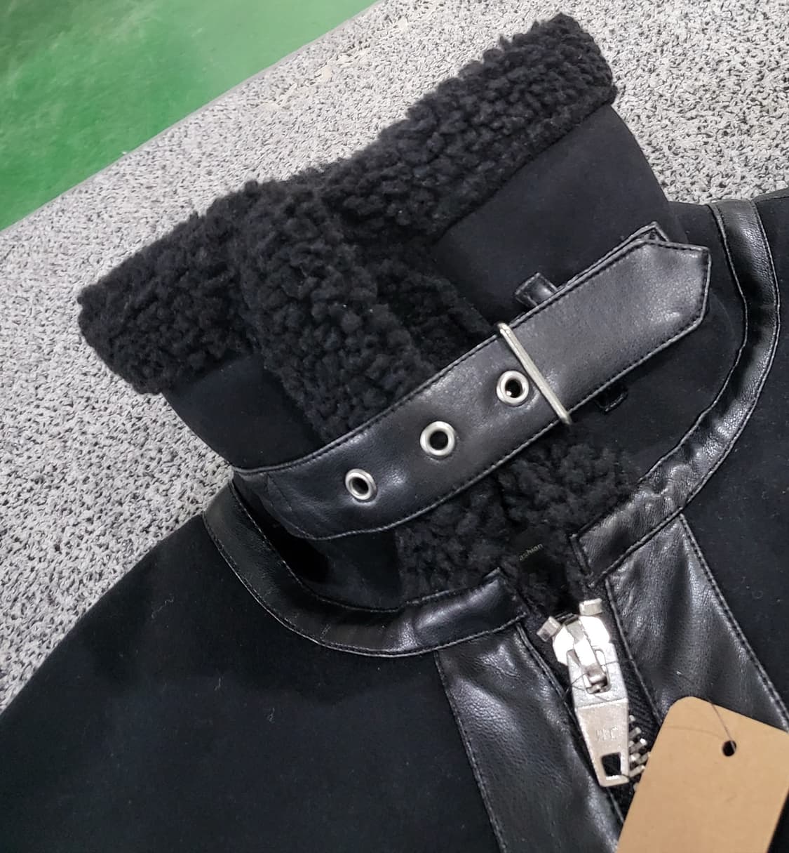 에이치커넥트(H:CONNECT) 무스탕 자켓 상품이미지5