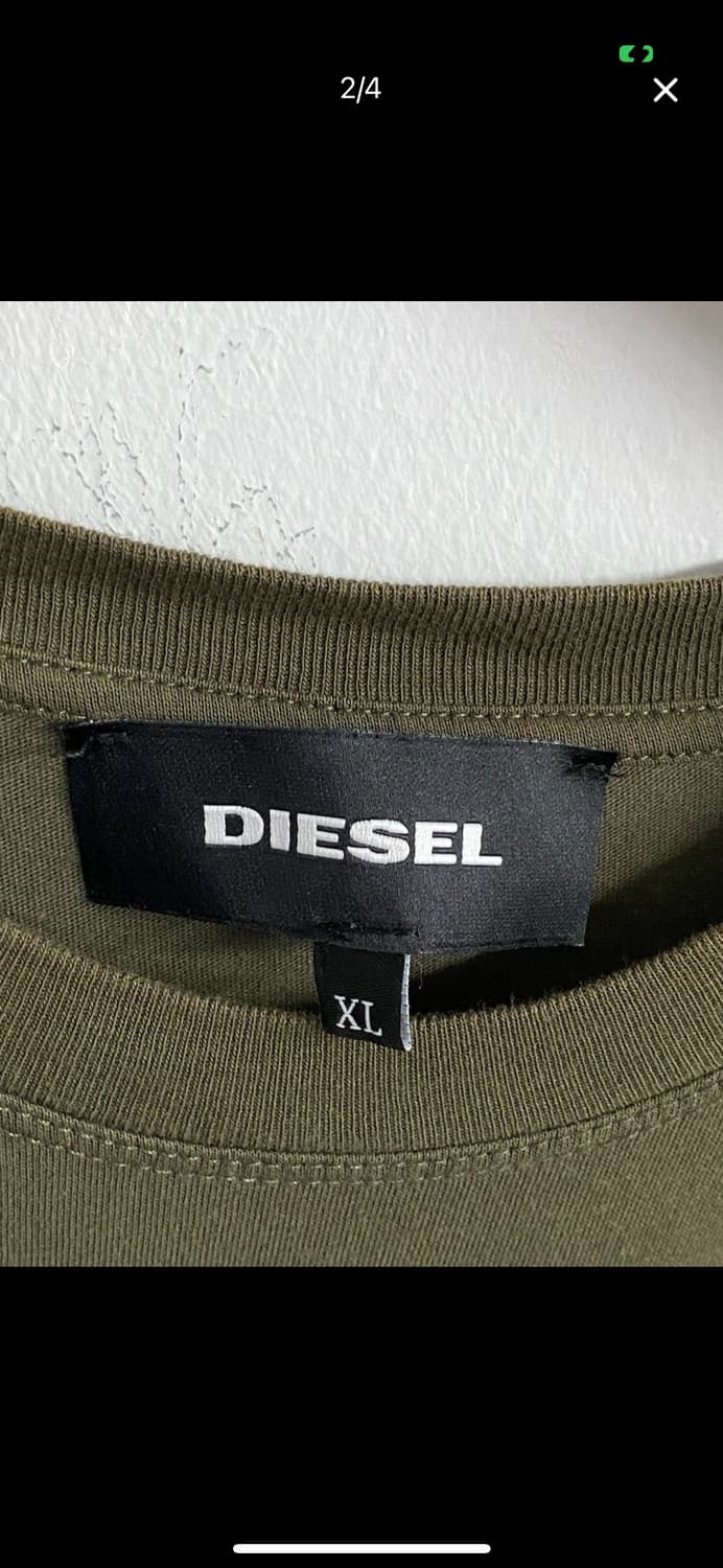 XL 디젤 카키 모히칸 티셔츠 상품이미지2