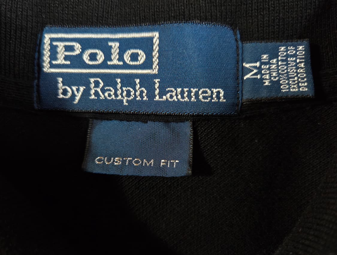폴로 랄프로렌 빅포니 블랙 카라 반팔티 상품이미지4