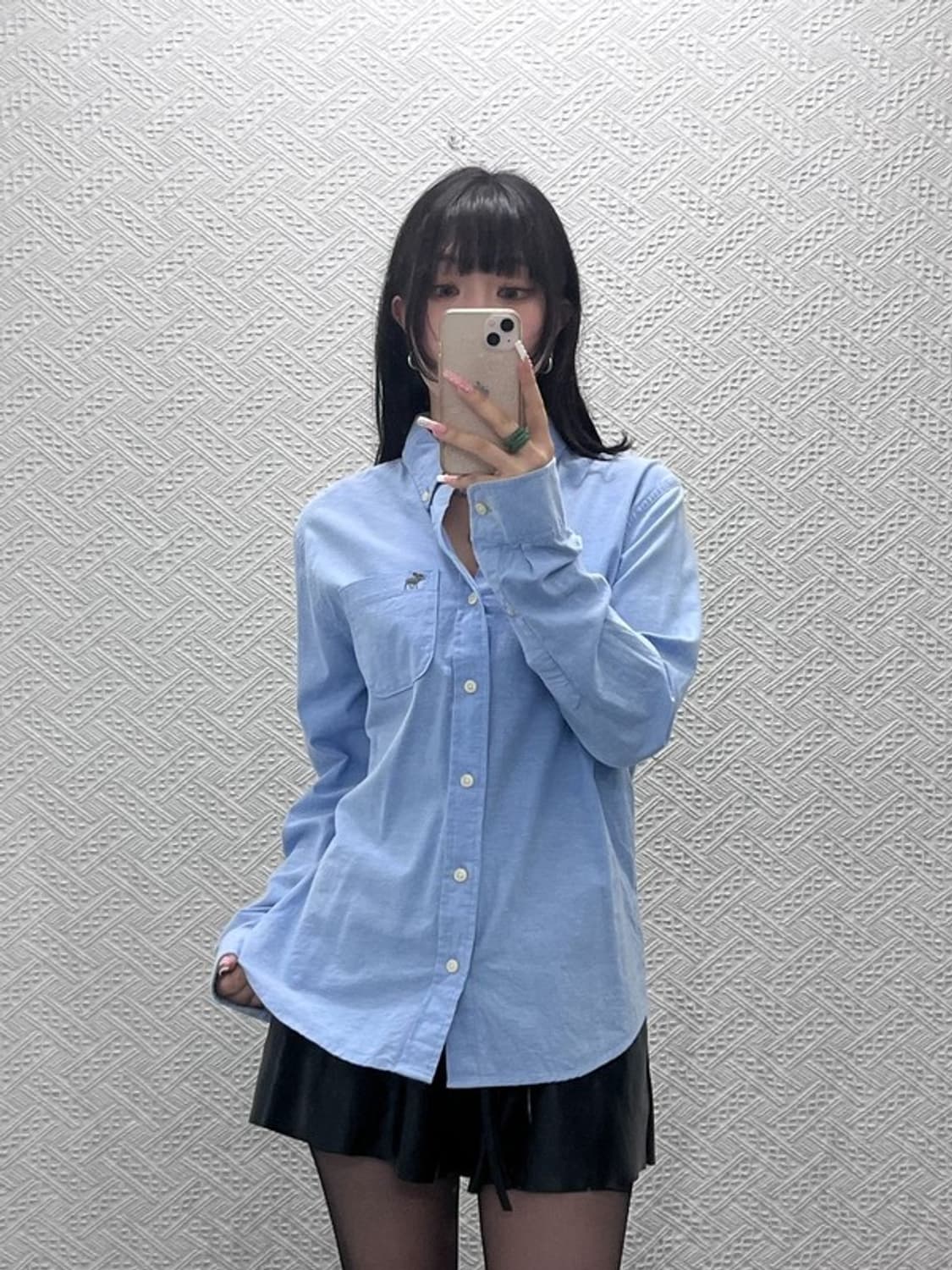 아베크롬비 빈티지 컨트리 캐주얼 슬림핏 셔츠 S C12384 상품이미지1