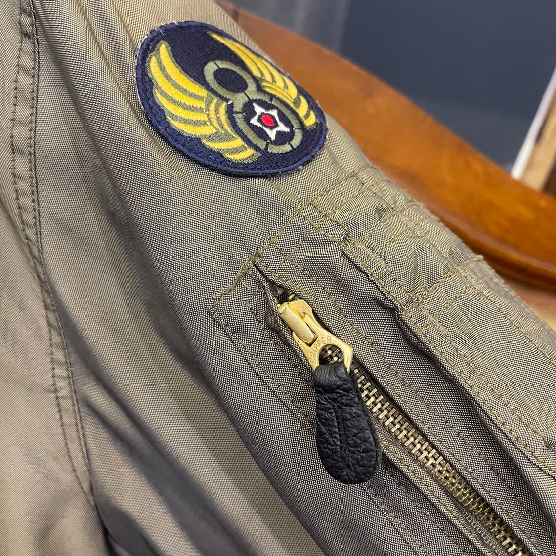 U.S.N G-8 WEP 복각 플라이트 봄버 자켓 상품이미지4