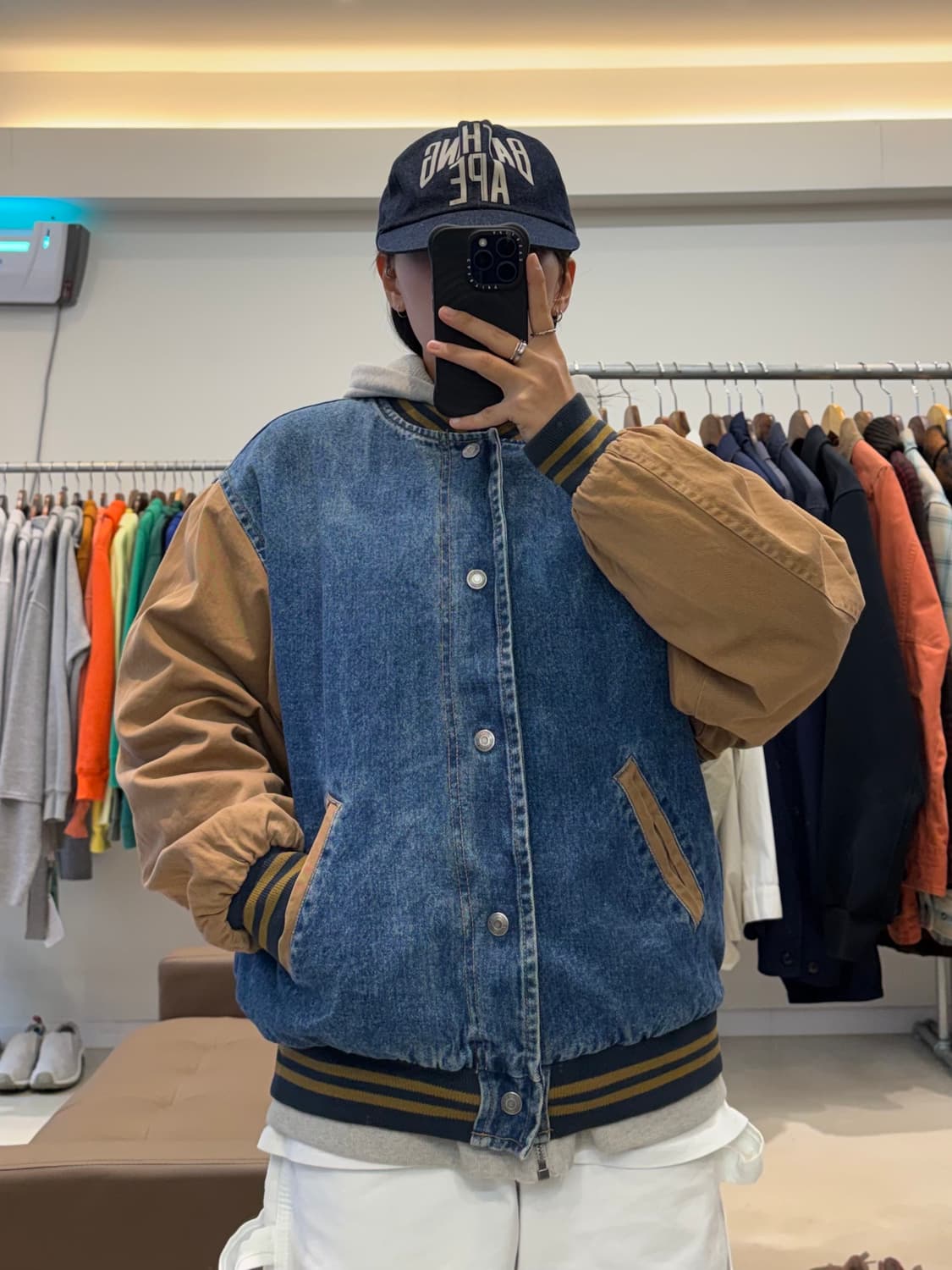 Dunbrooke 데님 바시티자켓 상품이미지5