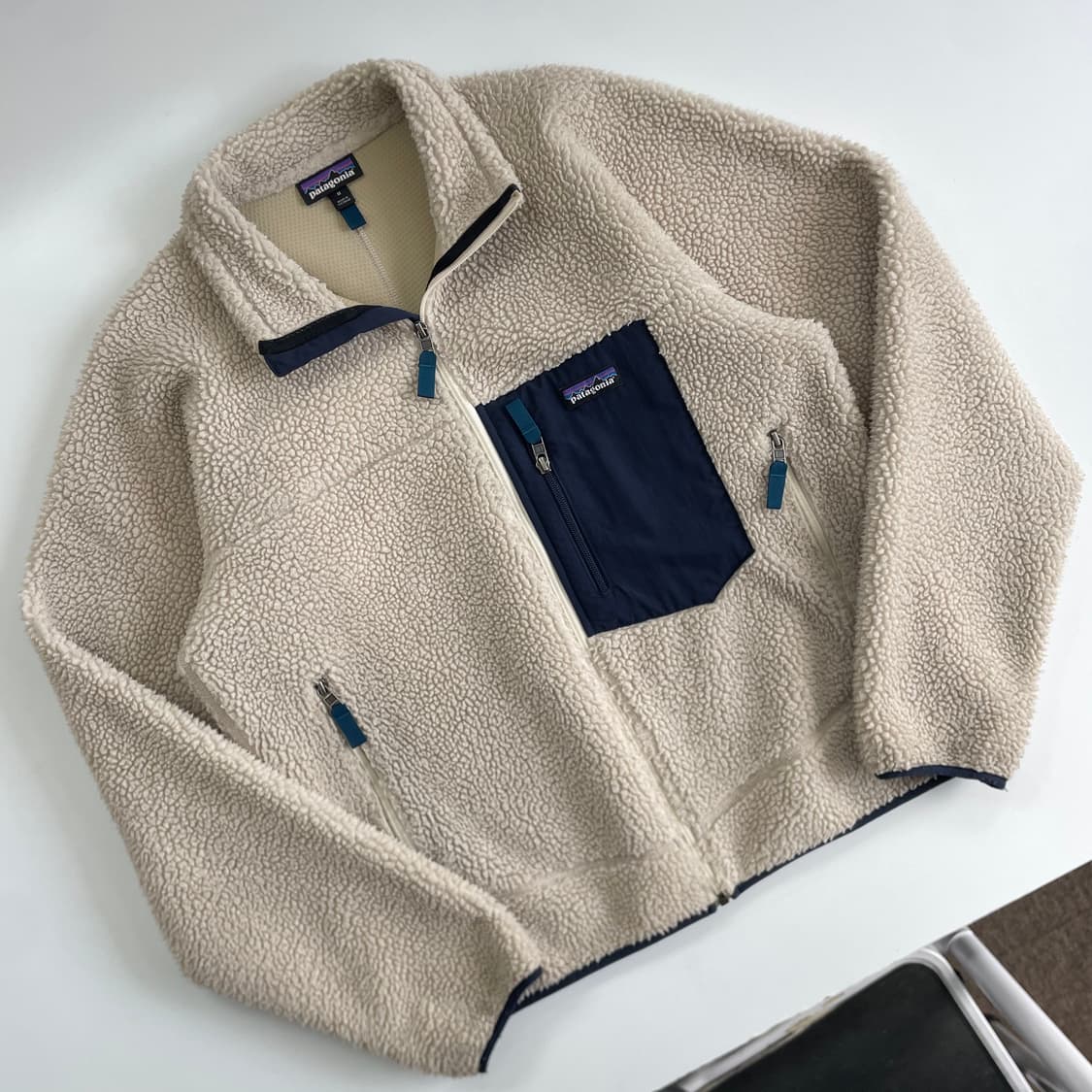 Patagonia 파타고니아 retro-x 블루 플리스 자켓 상품이미지2