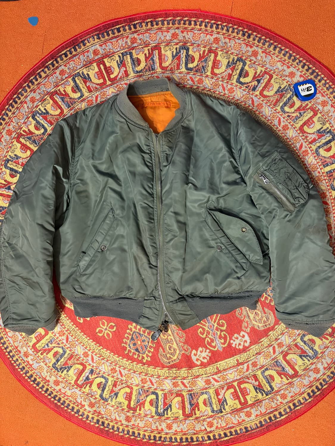 ma1 자켓 오리지널 울파일 e타입 자켓 상품이미지1