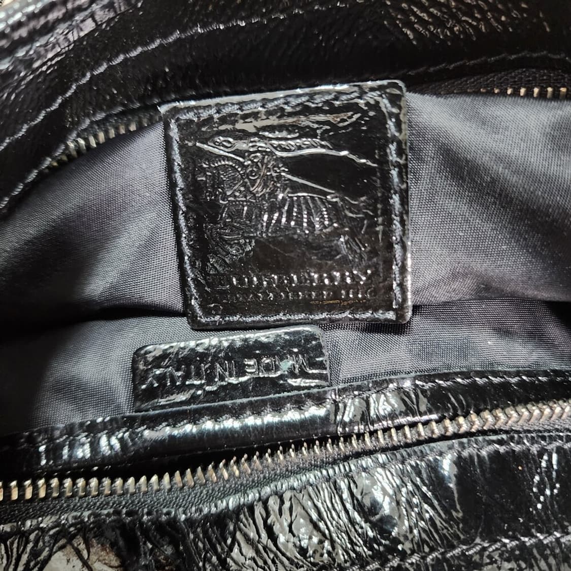 버버리 체크 호보백 상품이미지9