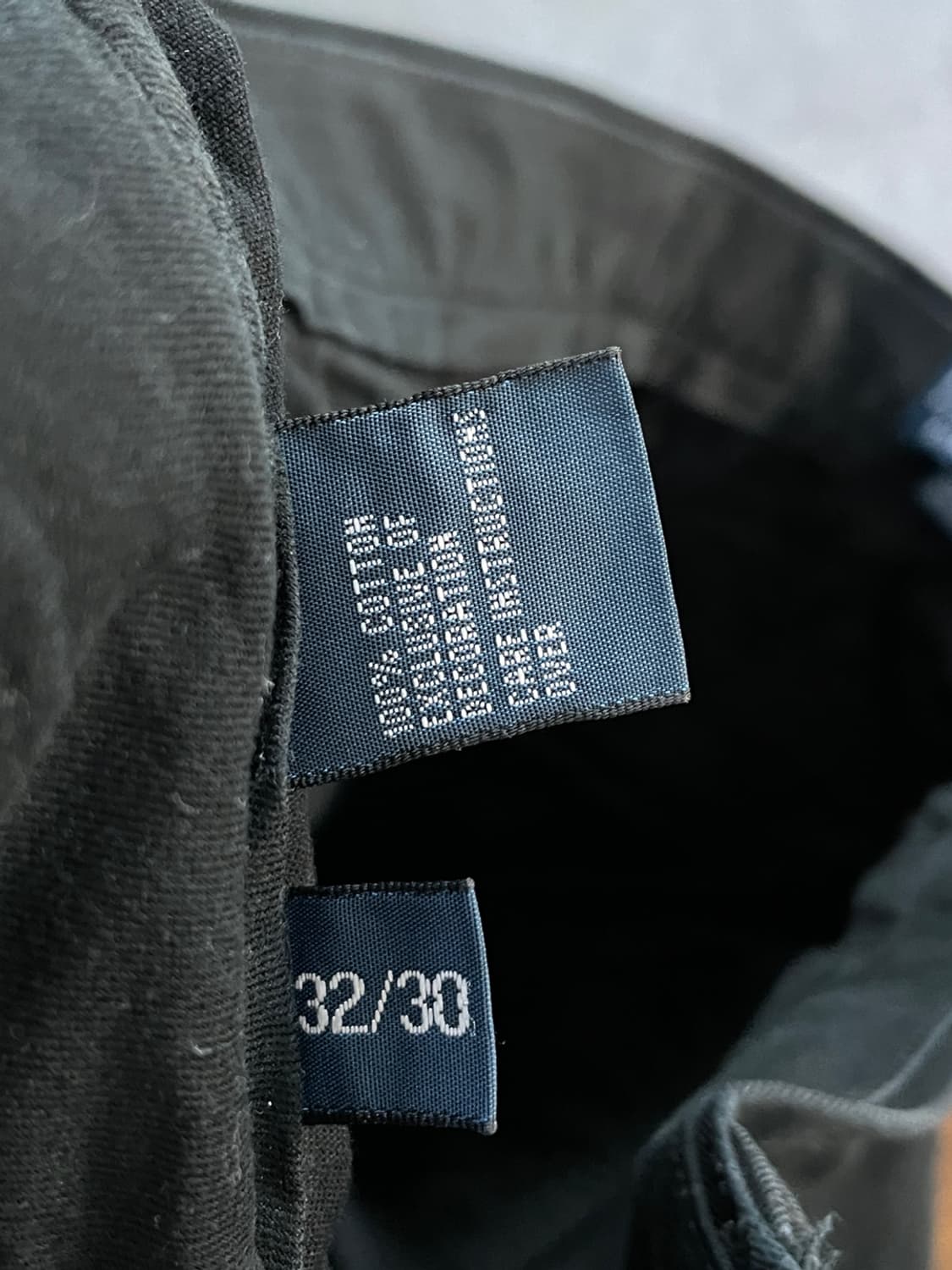 폴로 랄프로렌 블랙 투 턱 치노 팬츠 상품이미지8